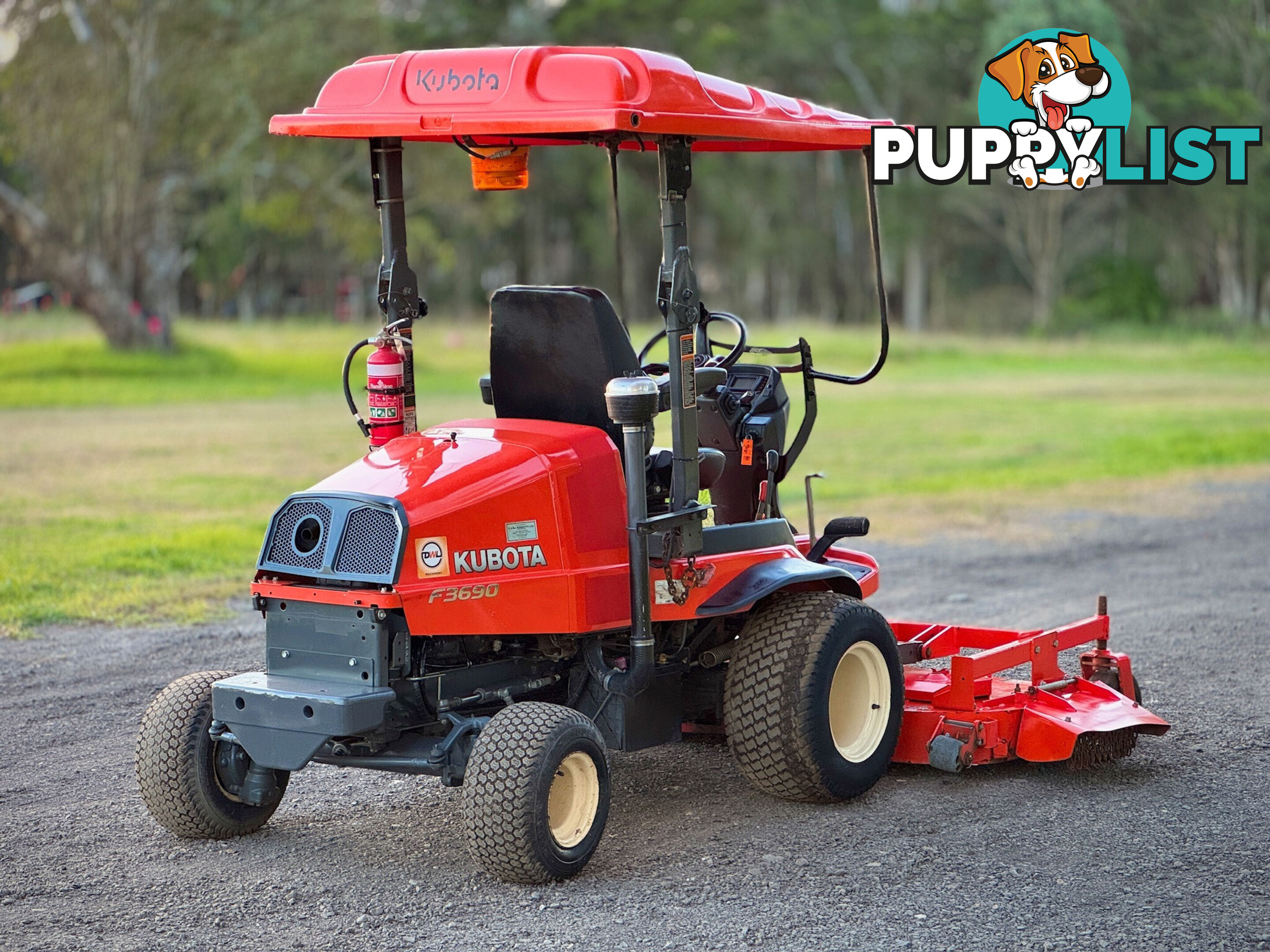 Kubota F3690 Front Deck Lawn Equipment