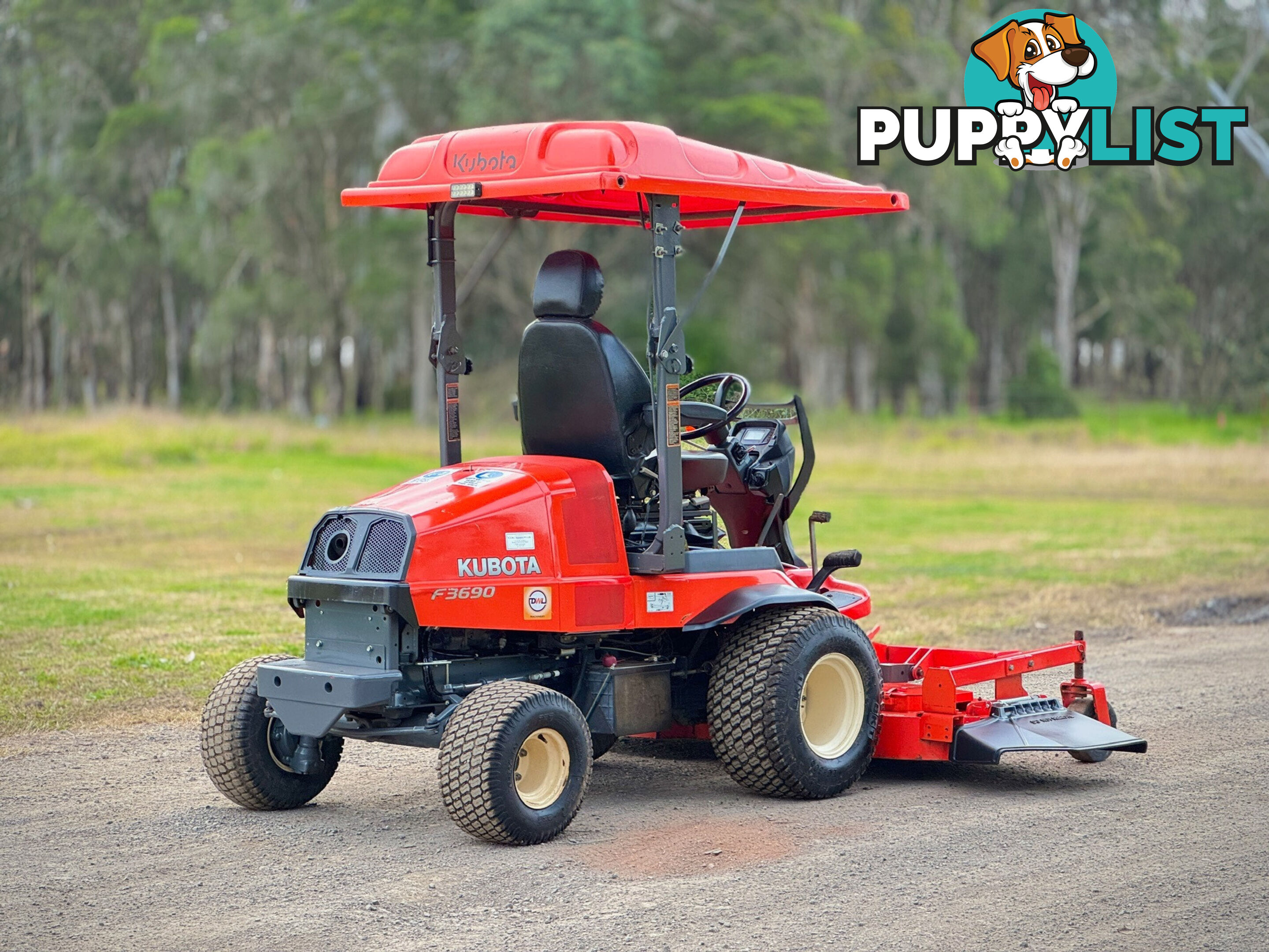 Kubota F3690 Front Deck Lawn Equipment