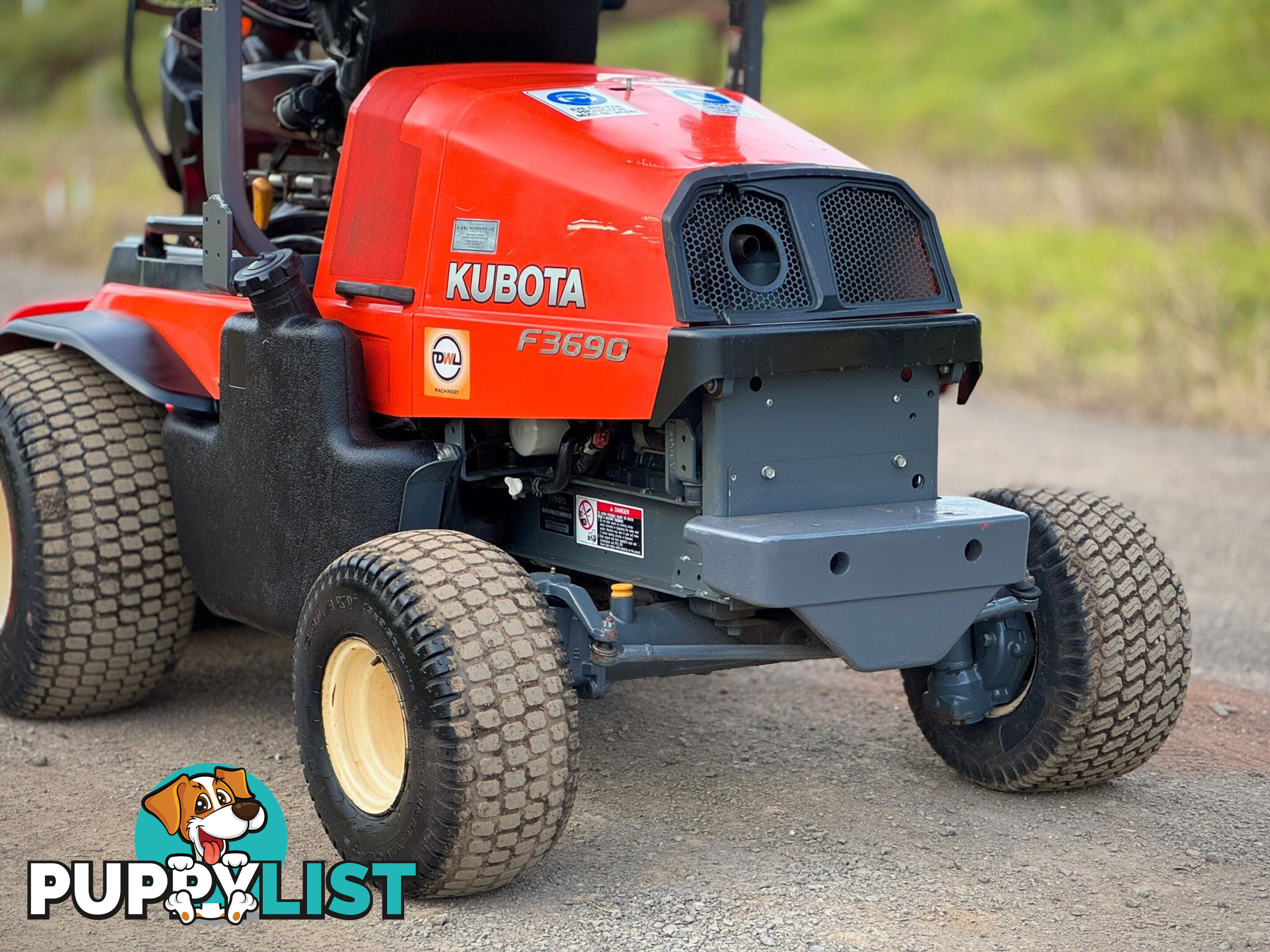 Kubota F3690 Front Deck Lawn Equipment