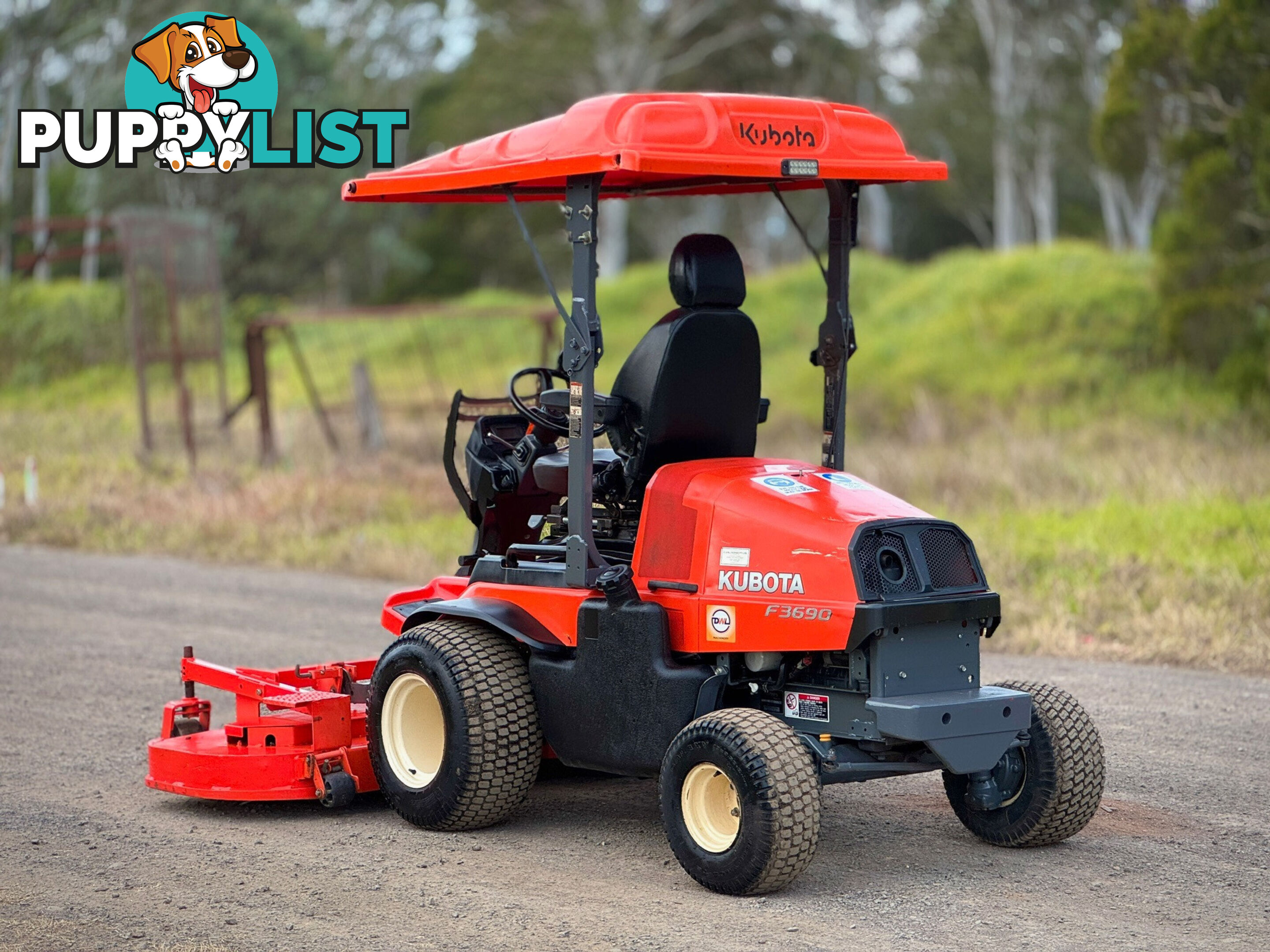 Kubota F3690 Front Deck Lawn Equipment