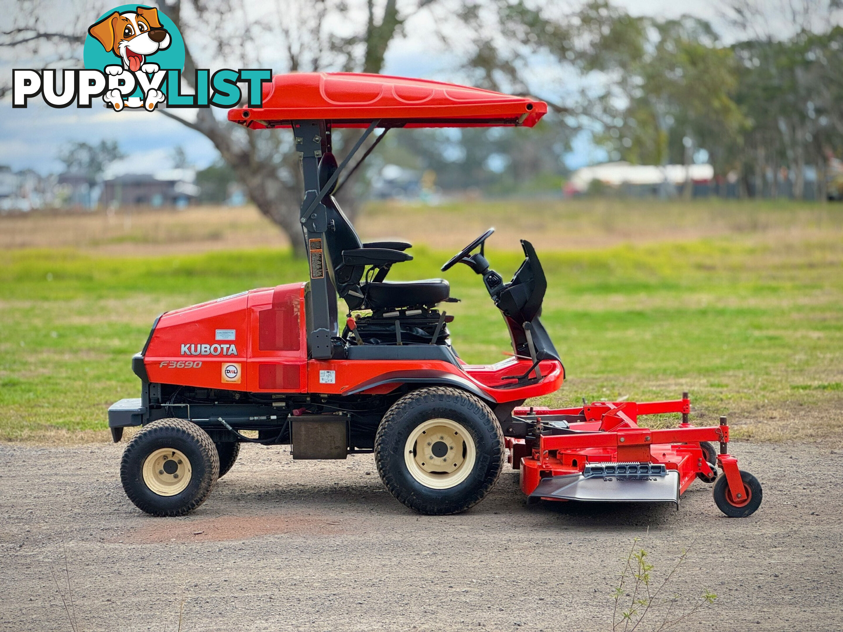 Kubota F3690 Front Deck Lawn Equipment