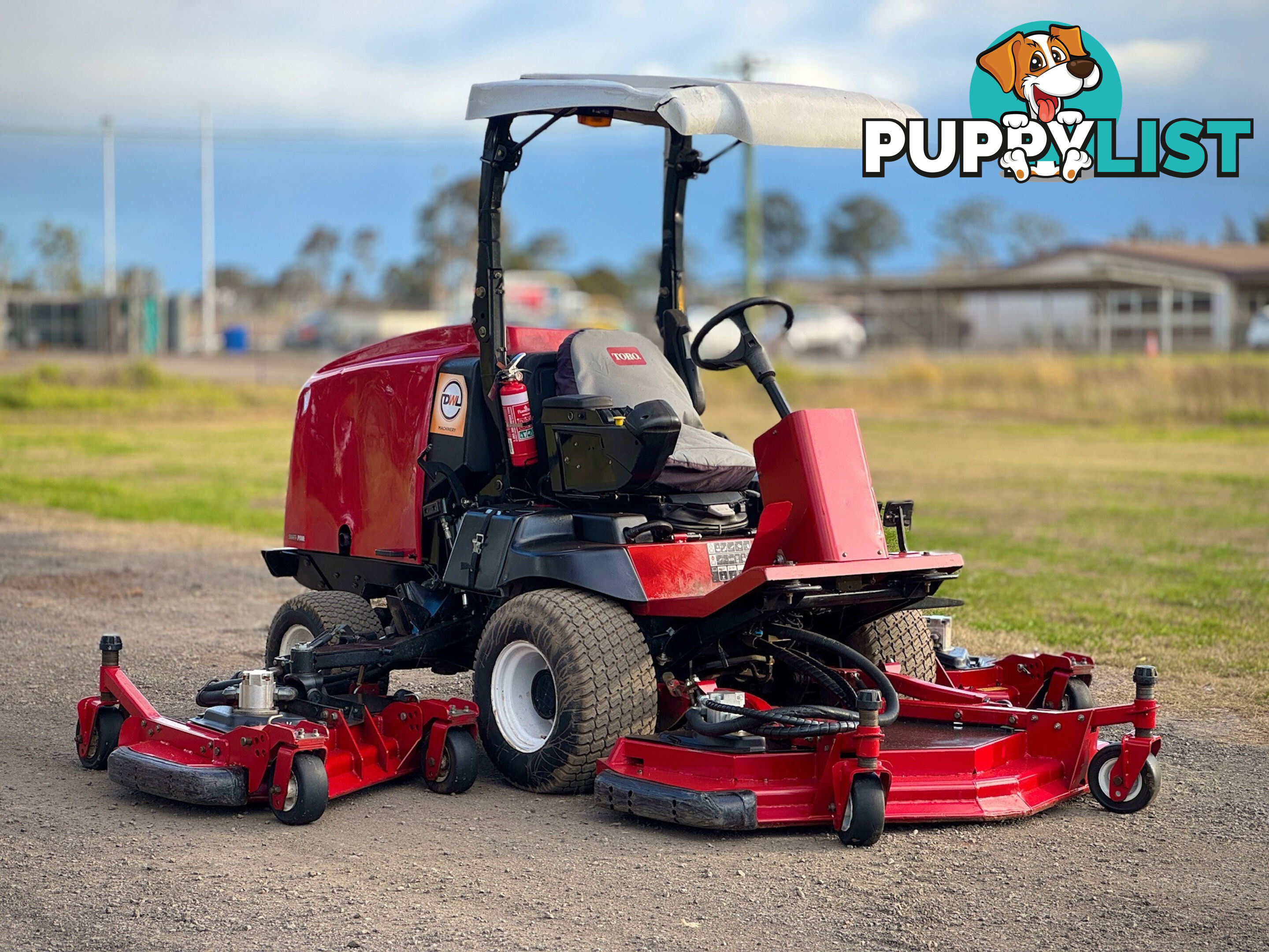 Toro GroundsMaster 4000 D Wide Area mower Lawn Equipment