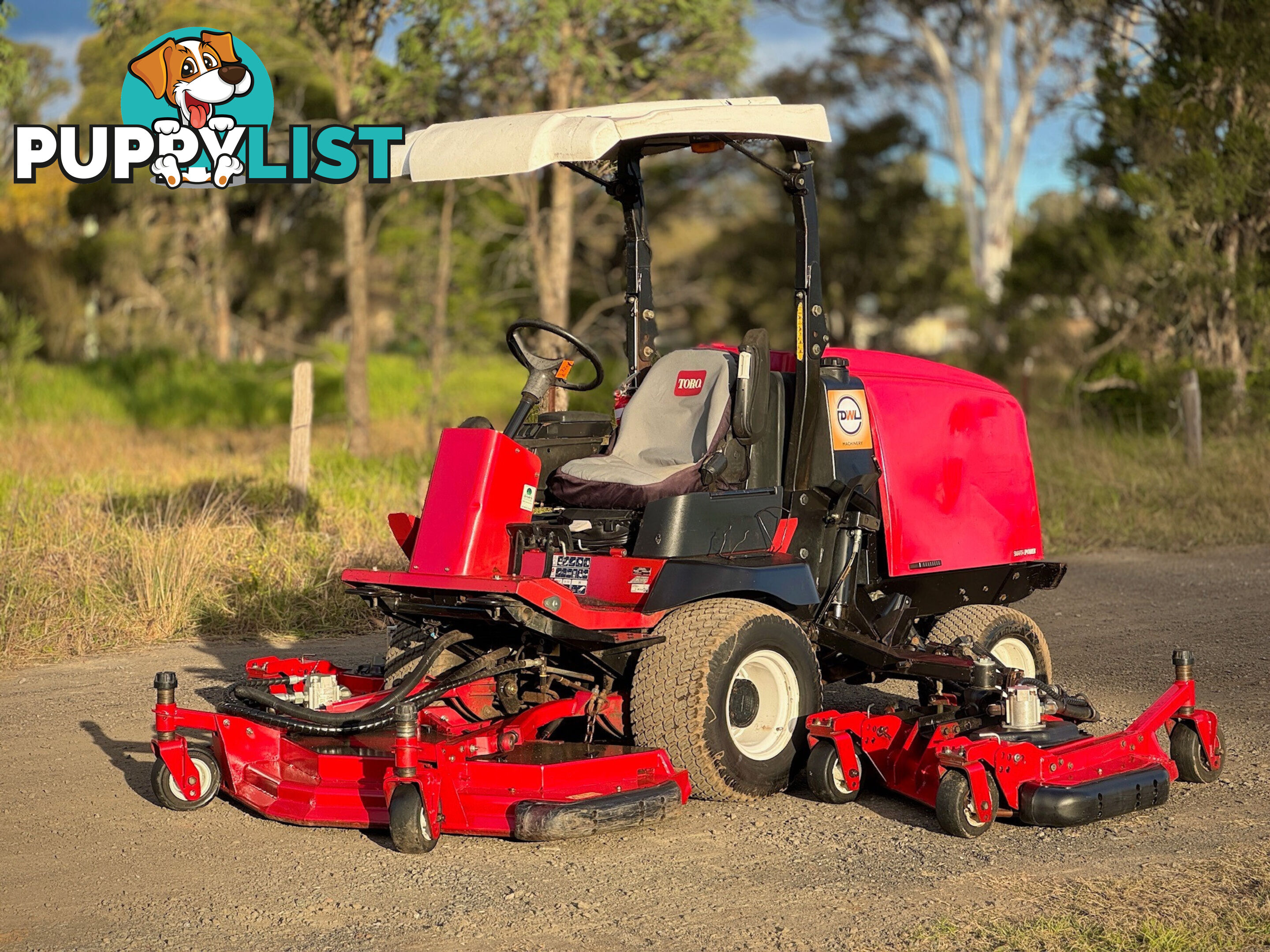 Toro GroundsMaster 4000 D Wide Area mower Lawn Equipment