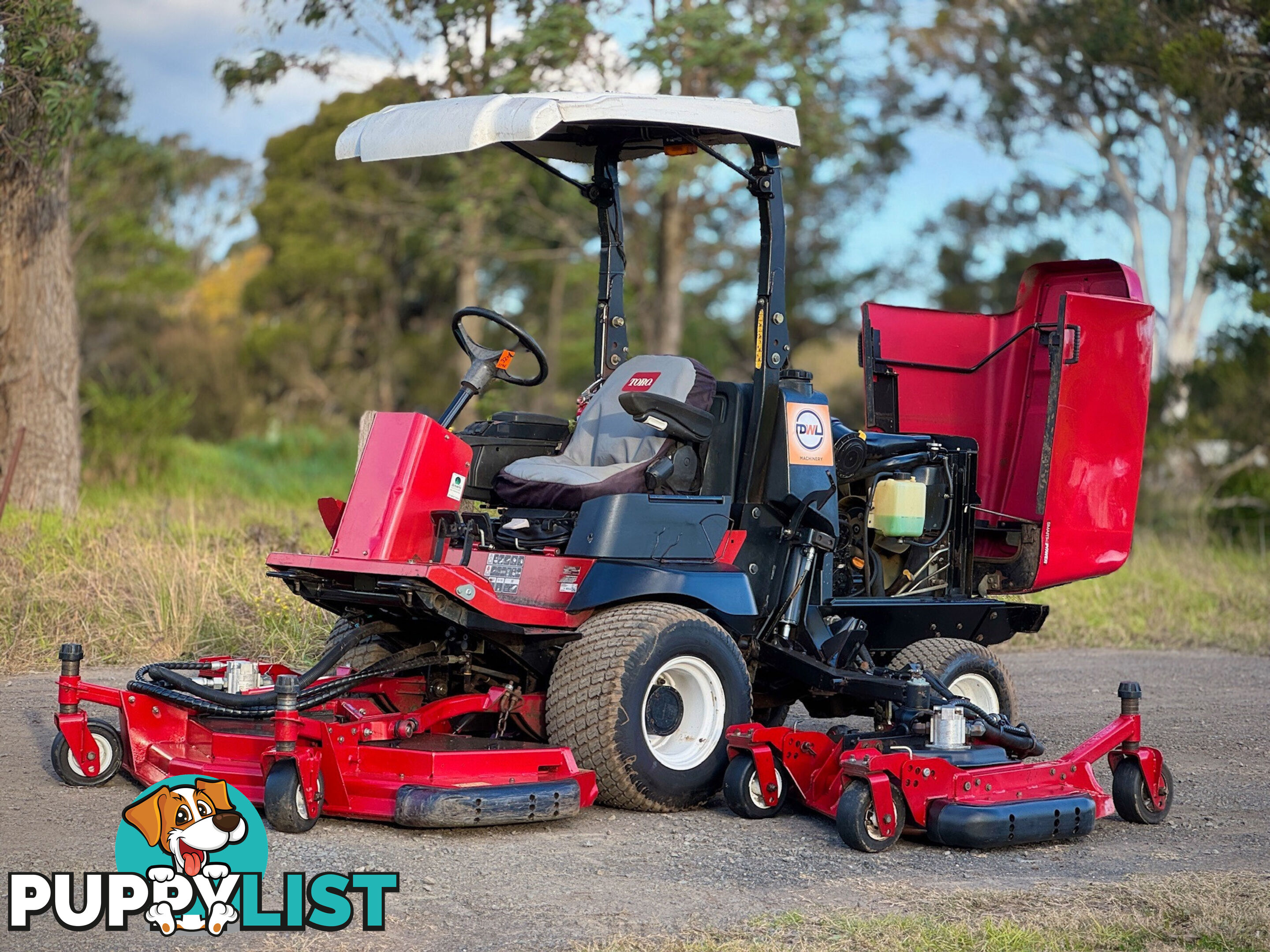 Toro GroundsMaster 4000 D Wide Area mower Lawn Equipment