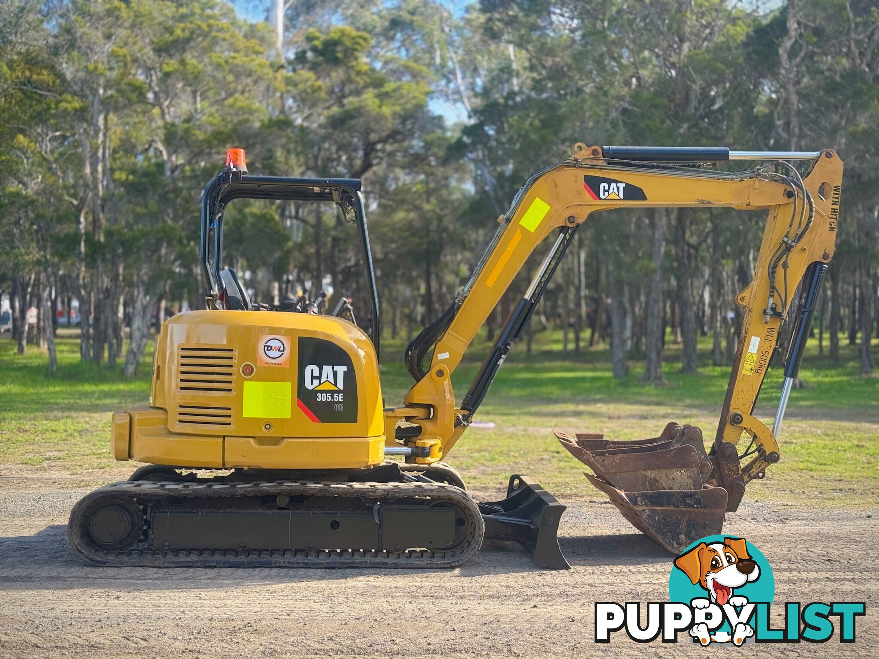 Caterpillar 305.5ECR Tracked-Excav Excavator