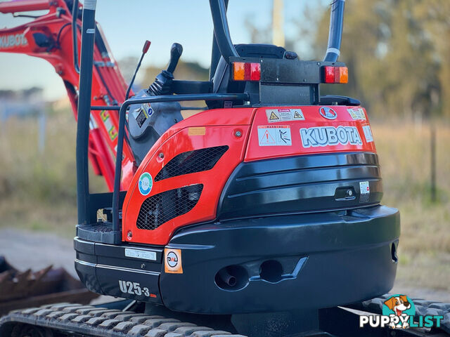 Kubota U25 - 3 Tracked-Excav Excavator