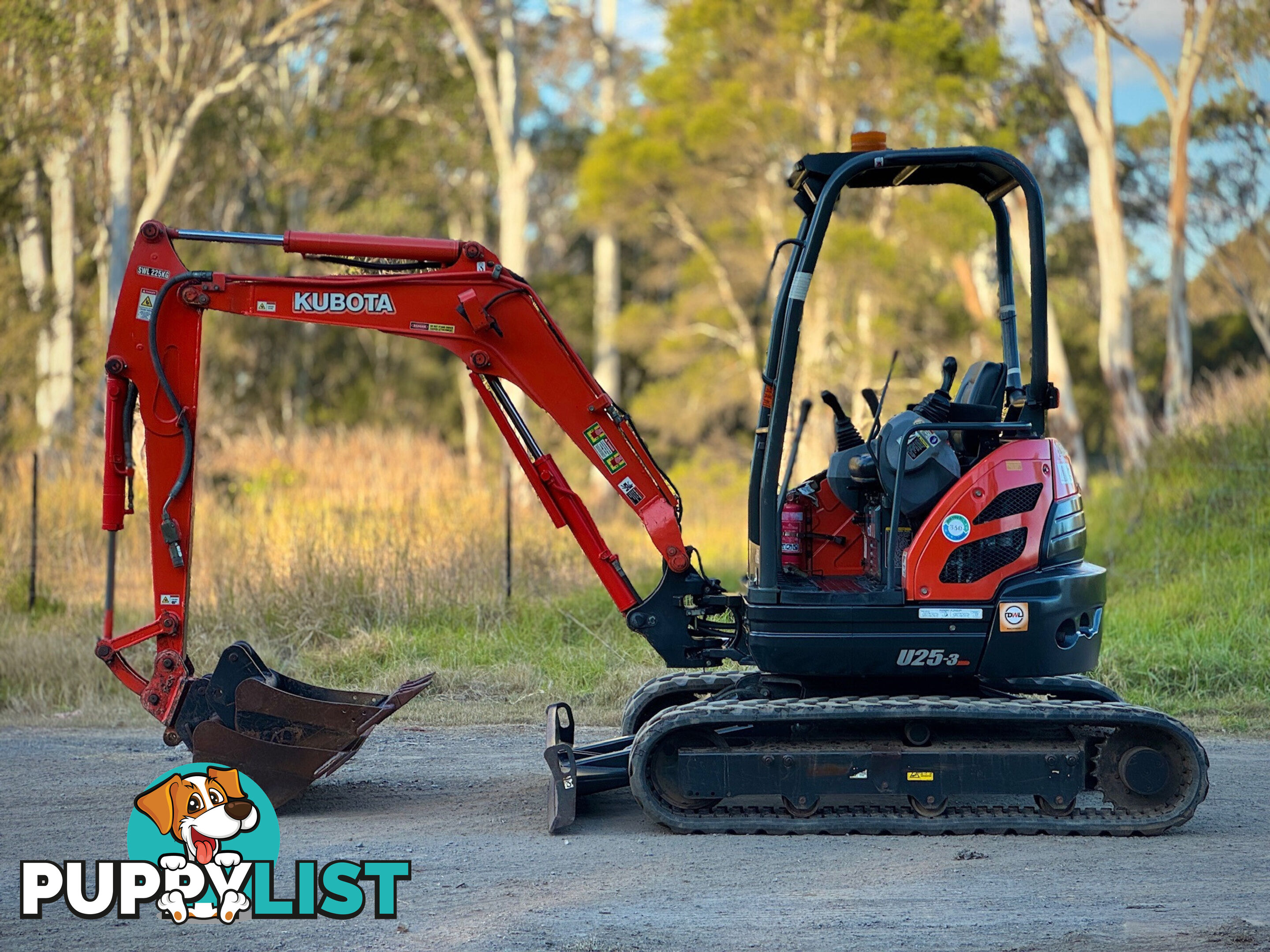 Kubota U25 - 3 Tracked-Excav Excavator