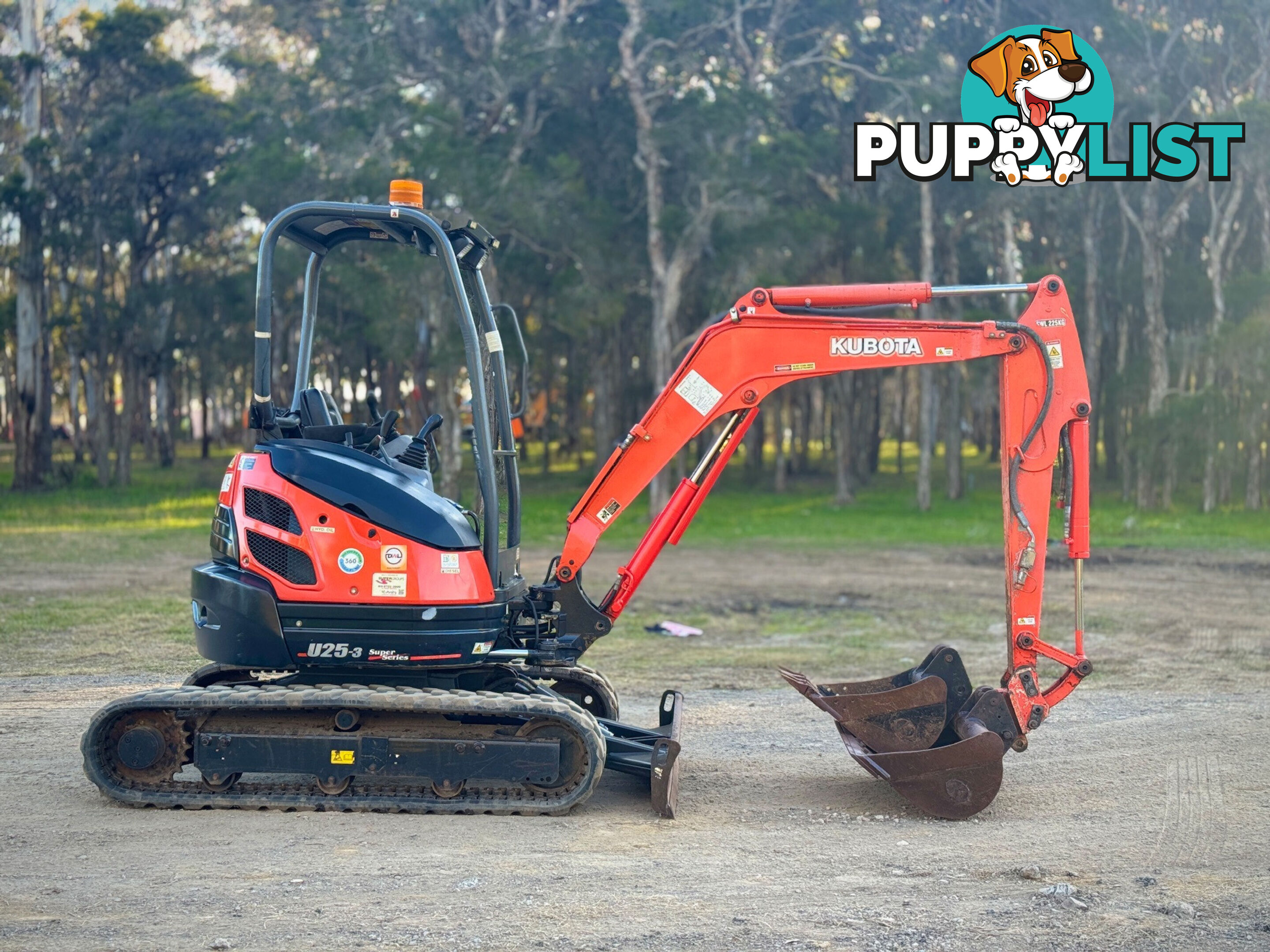 Kubota U25 - 3 Tracked-Excav Excavator