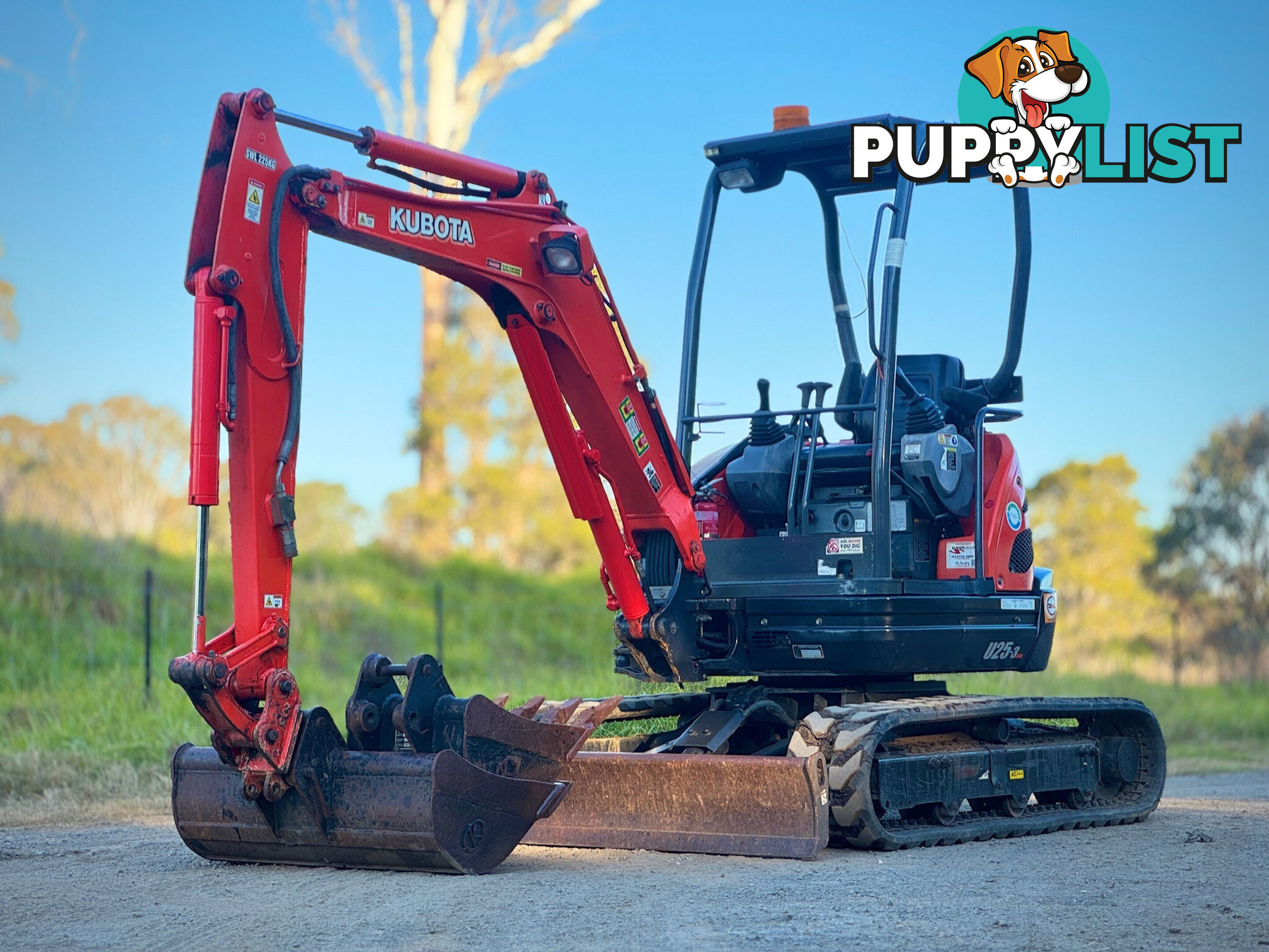 Kubota U25 - 3 Tracked-Excav Excavator
