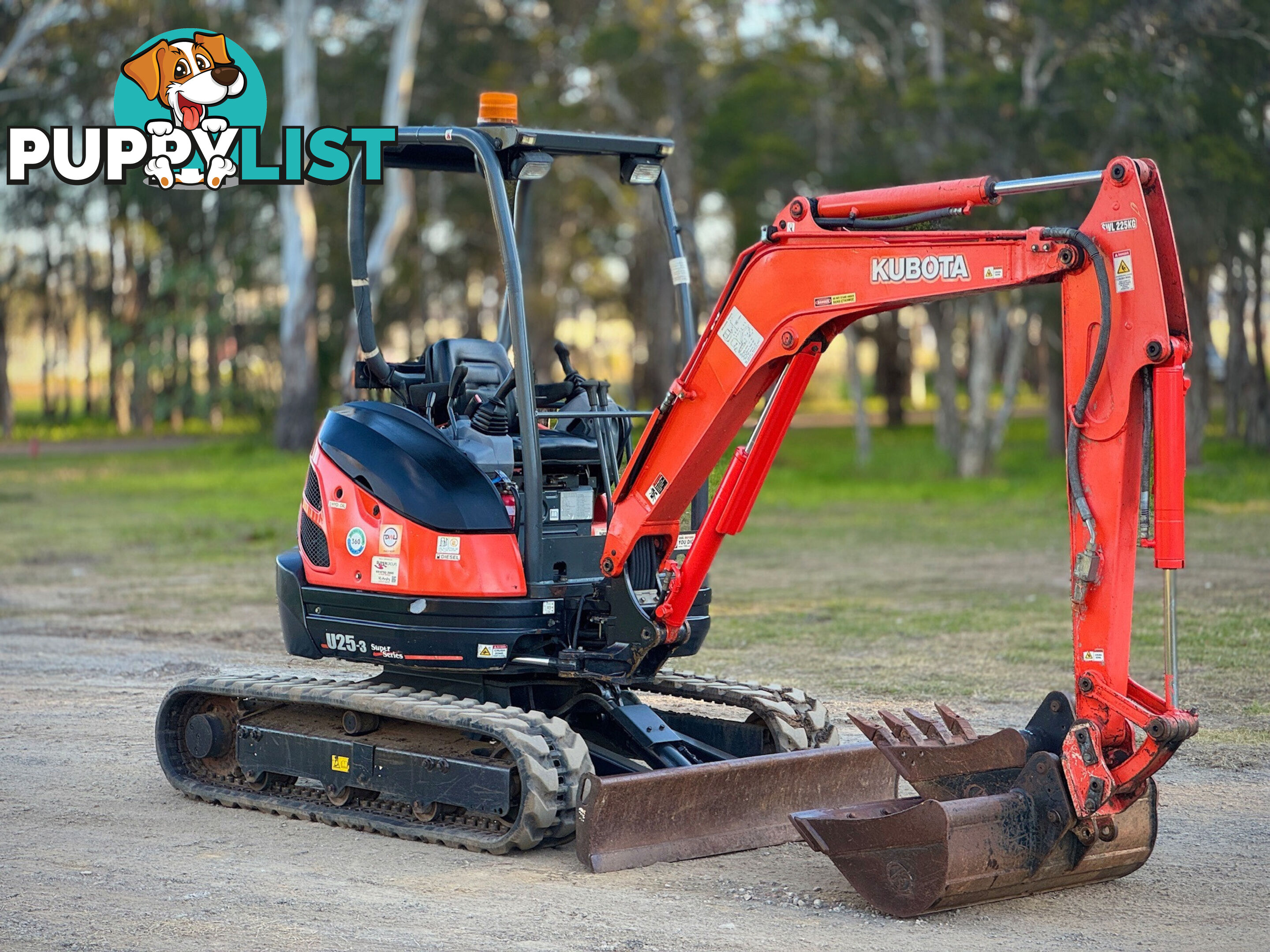 Kubota U25 - 3 Tracked-Excav Excavator