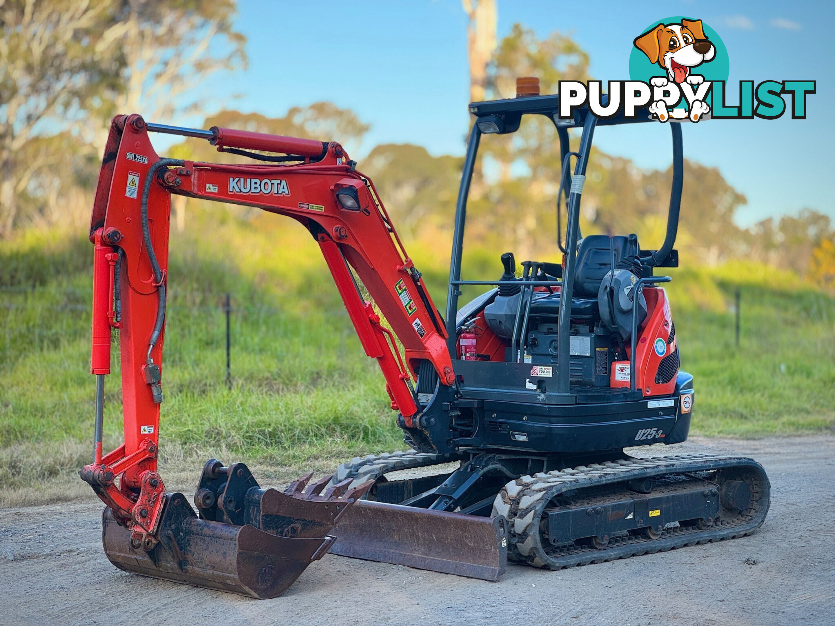 Kubota U25 - 3 Tracked-Excav Excavator
