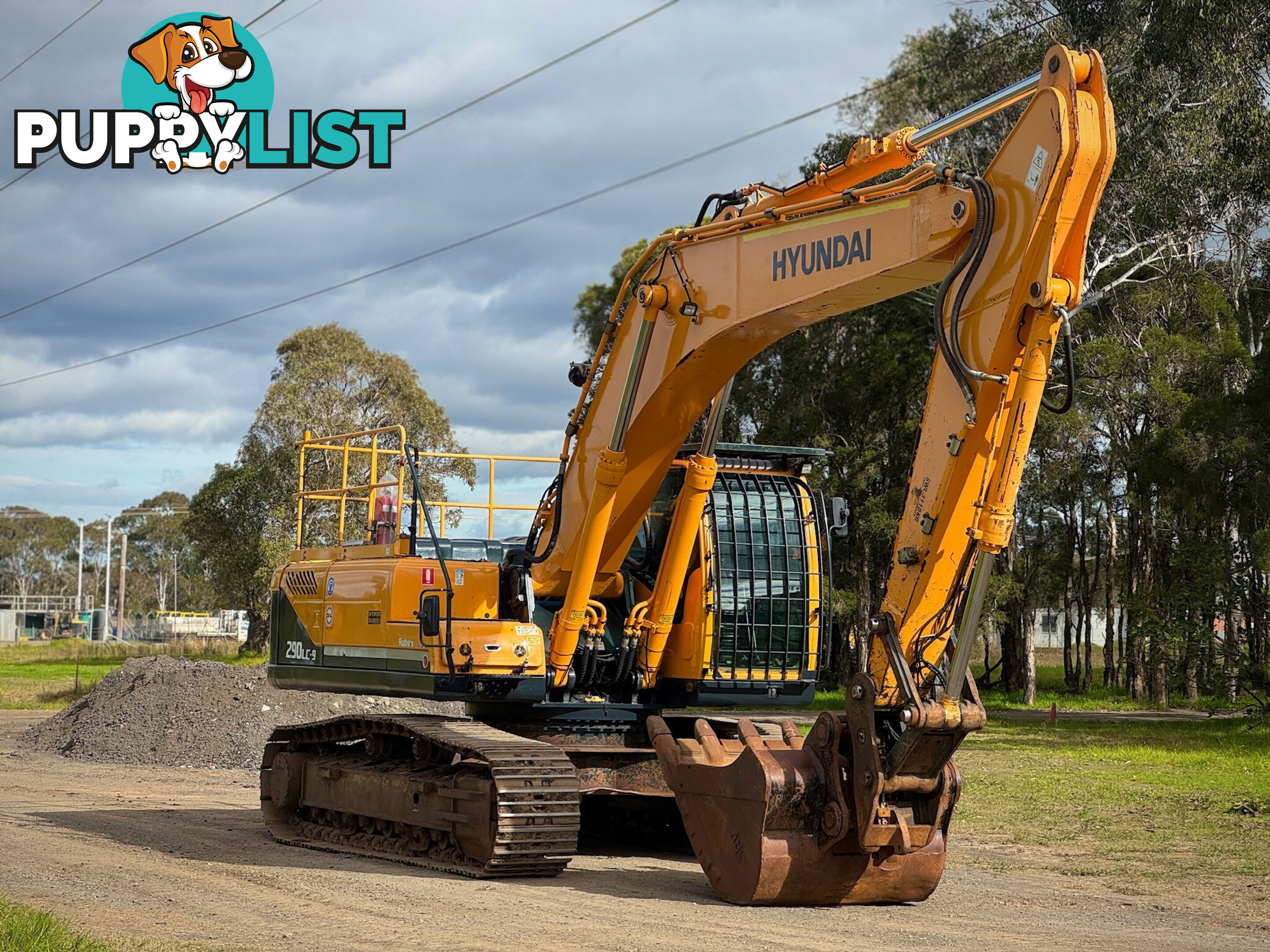 Hyundai R290 Tracked-Excav Excavator