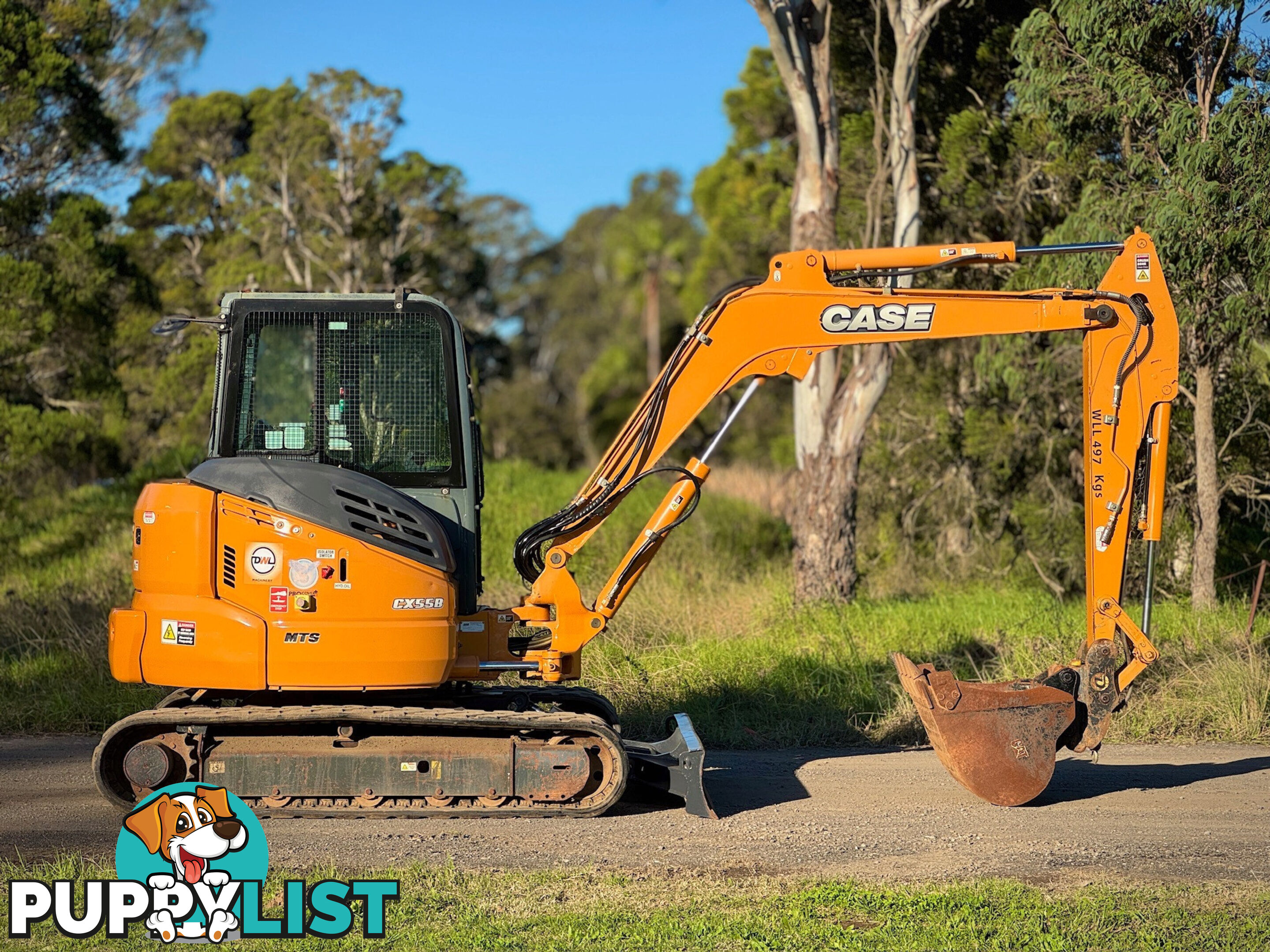 CASE CX55B Tracked-Excav Excavator