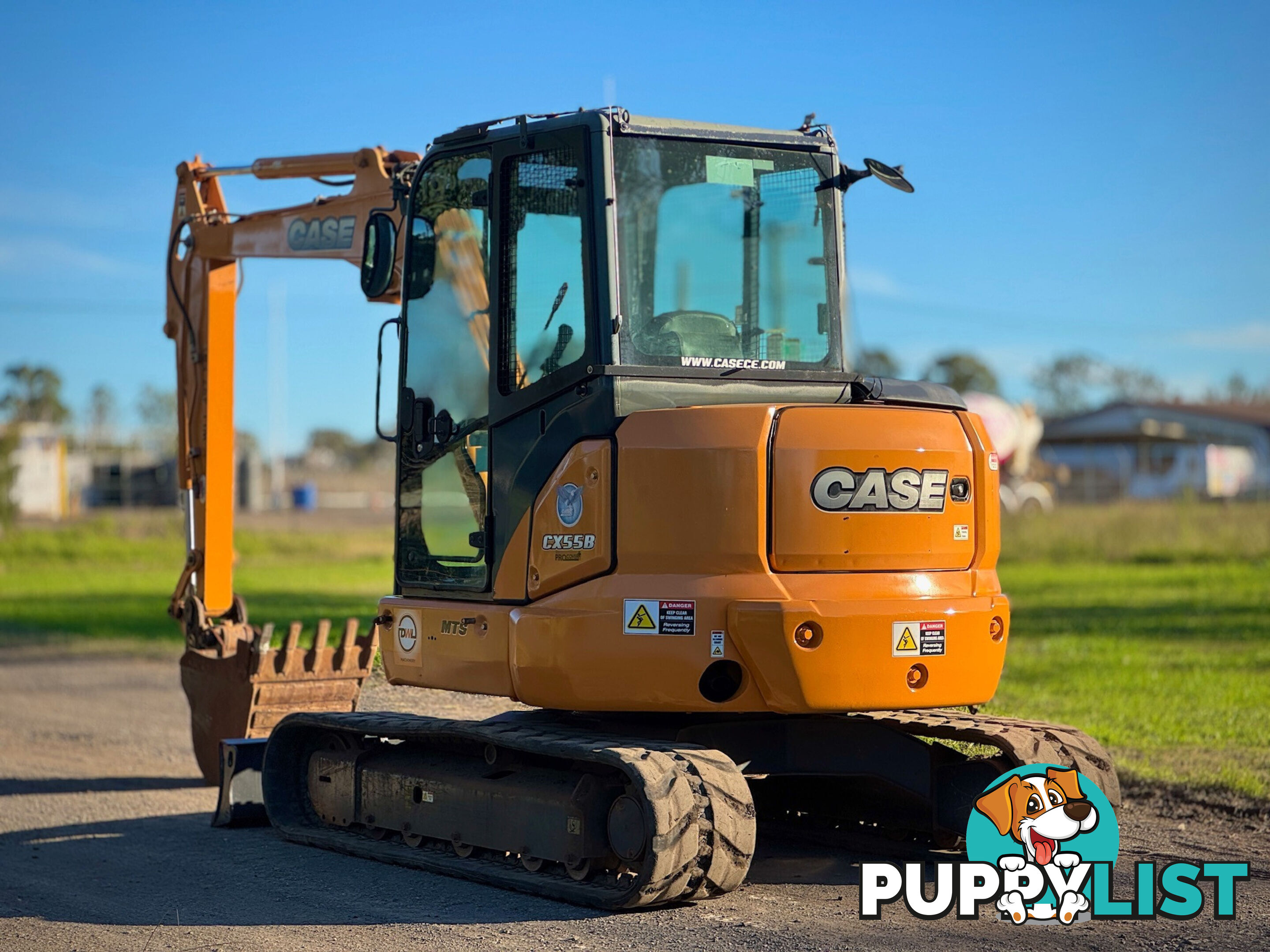 CASE CX55B Tracked-Excav Excavator