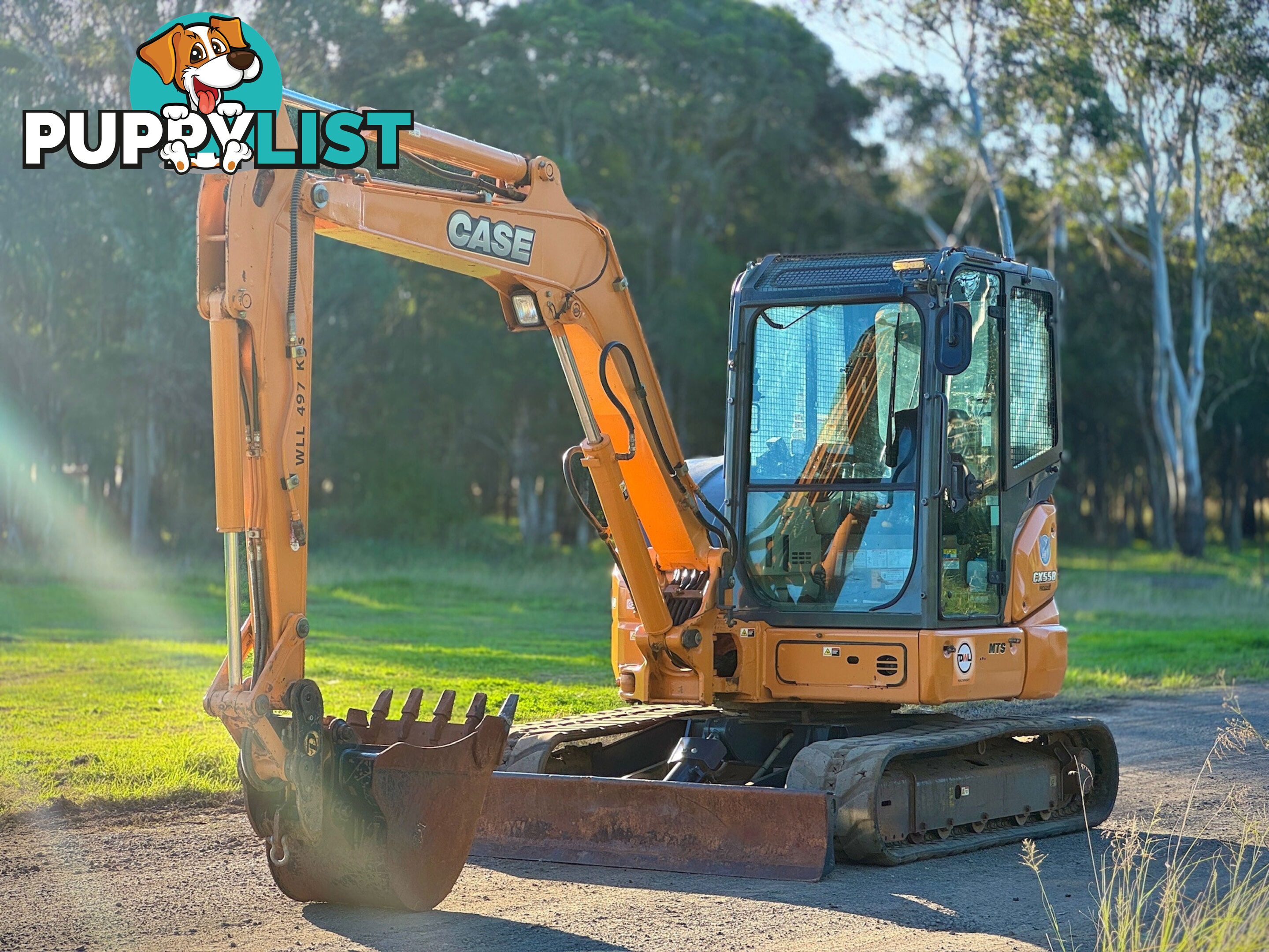 CASE CX55B Tracked-Excav Excavator