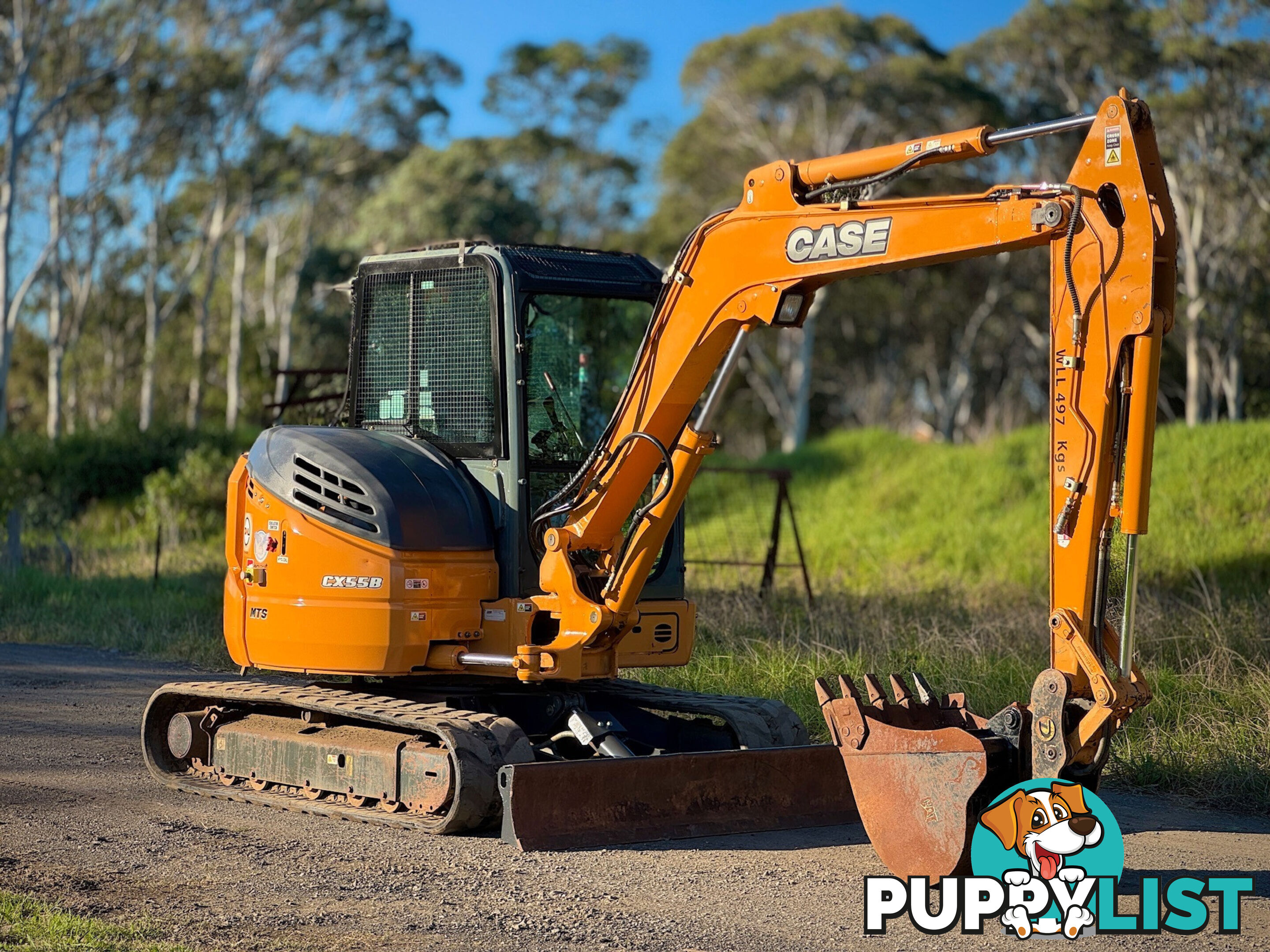 CASE CX55B Tracked-Excav Excavator