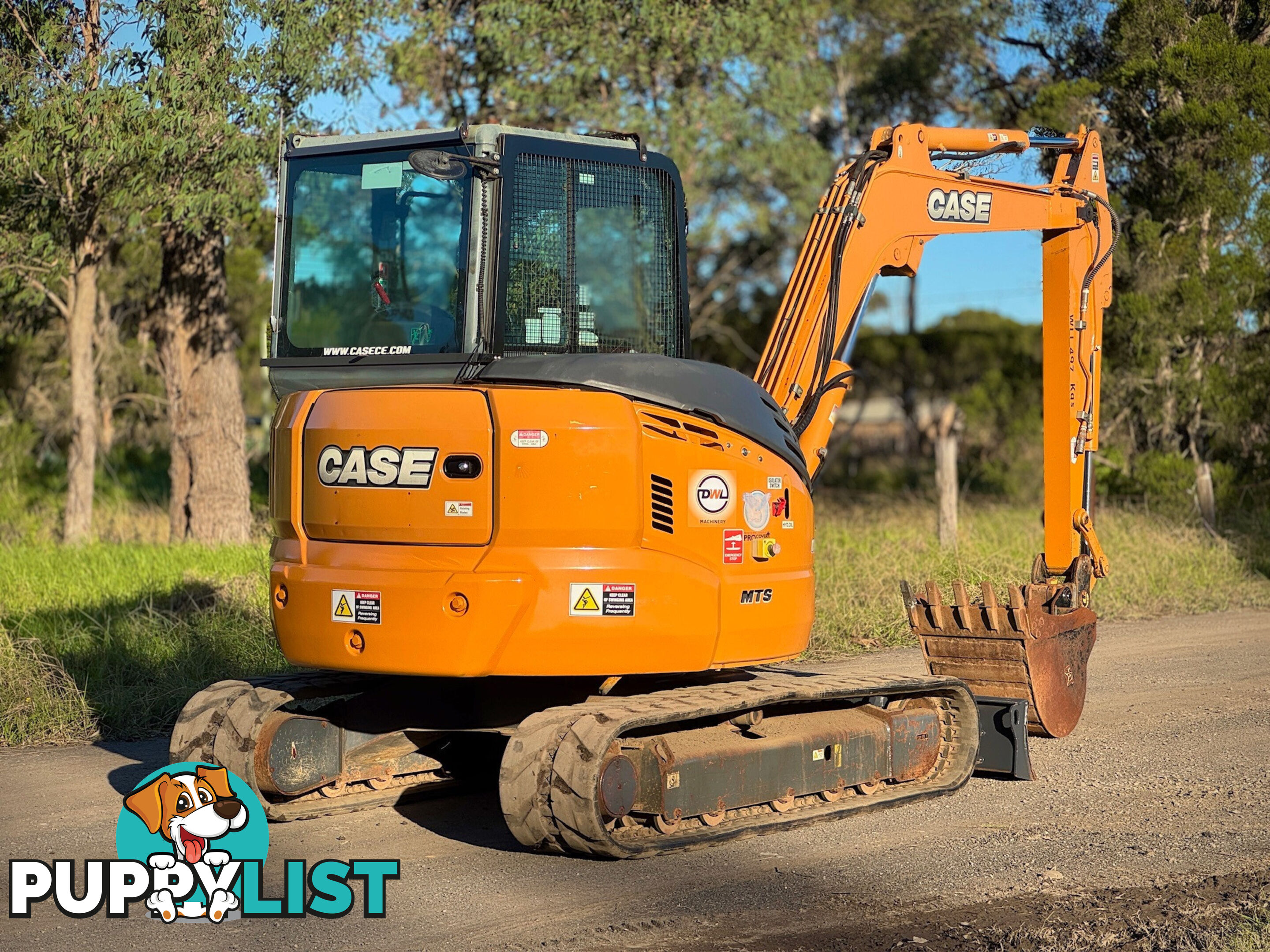 CASE CX55B Tracked-Excav Excavator