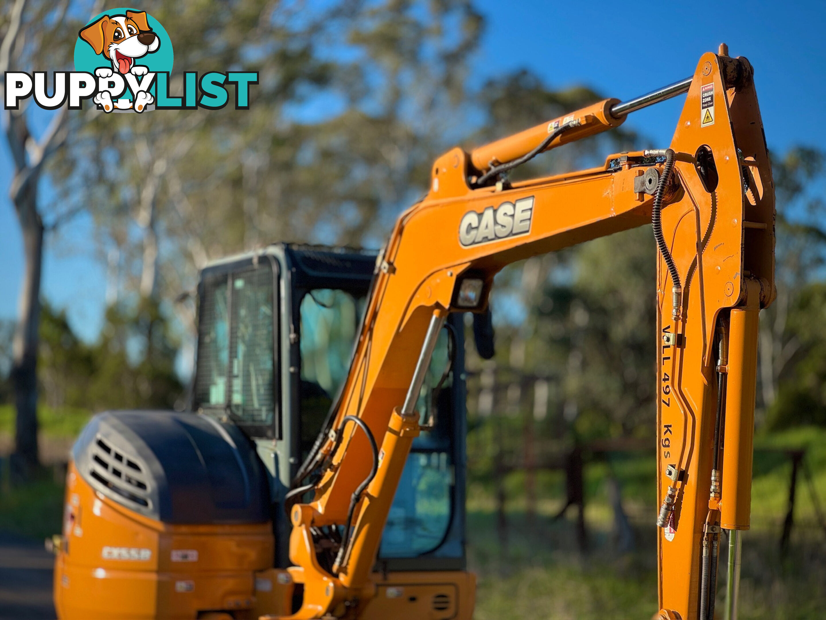 CASE CX55B Tracked-Excav Excavator