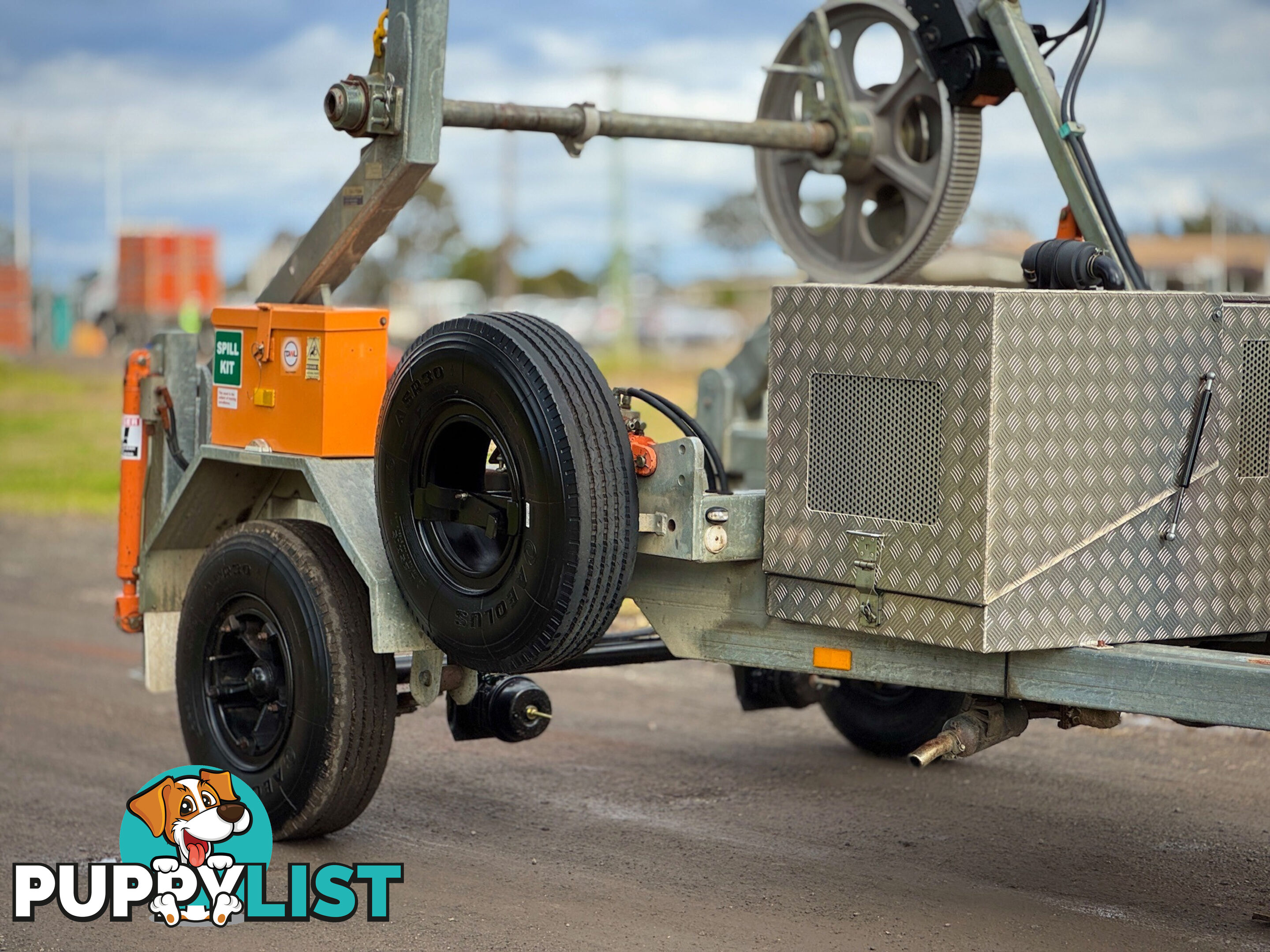 Redmond Gary Tag Cable Drum Trailer