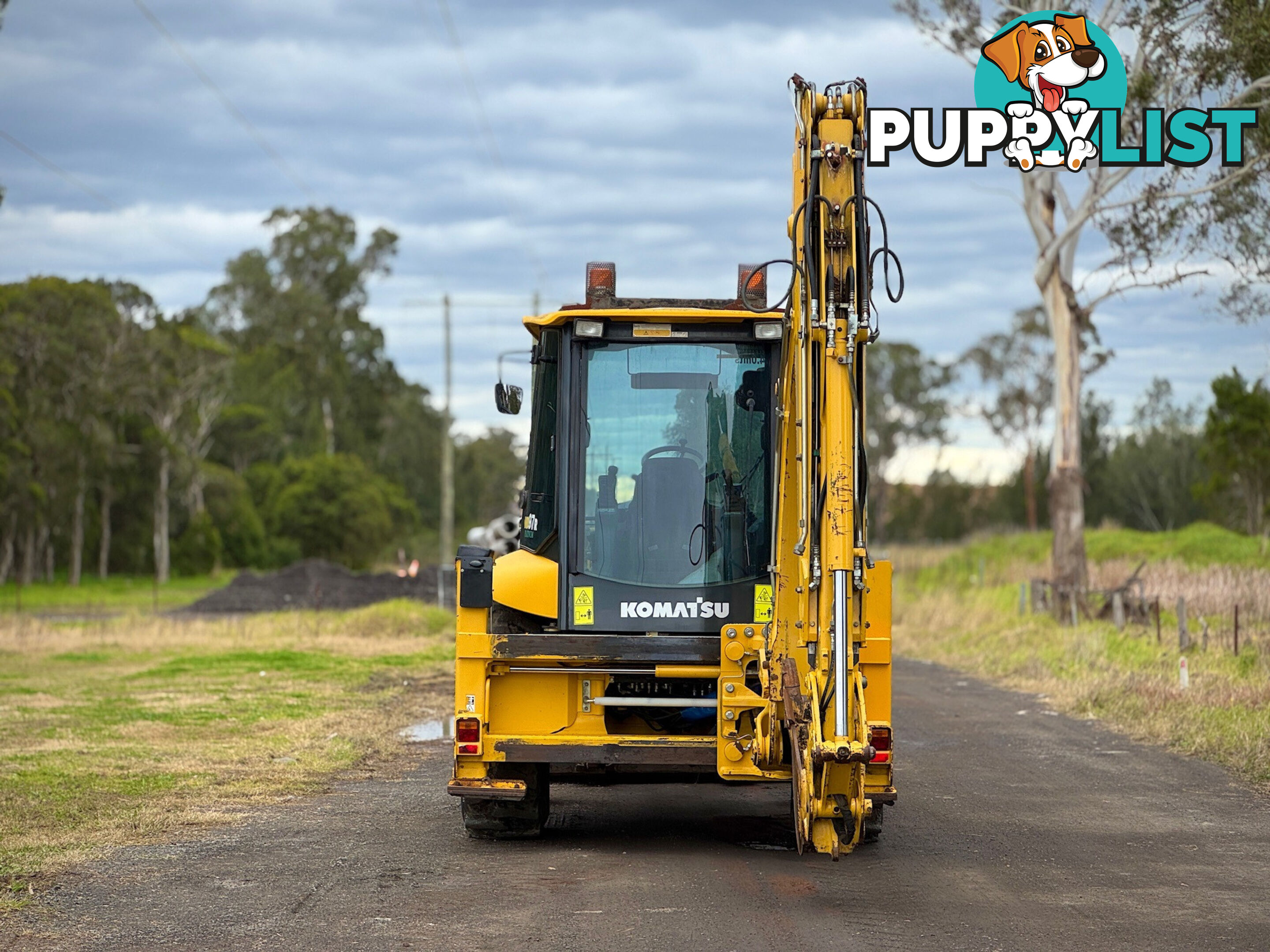 Komatsu WB97 Backhoe Loader Loader