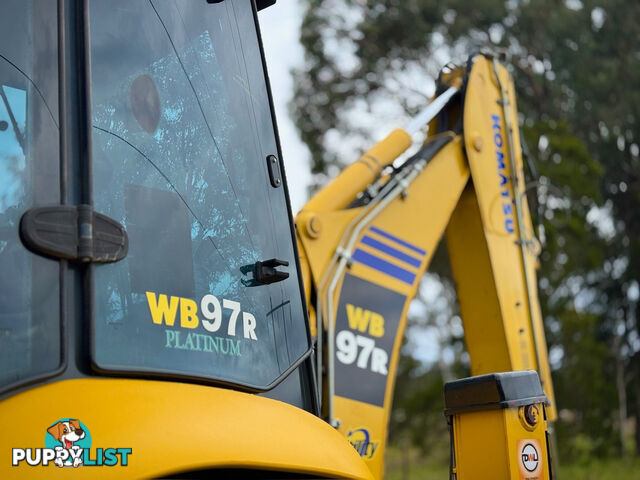 Komatsu WB97 Backhoe Loader Loader