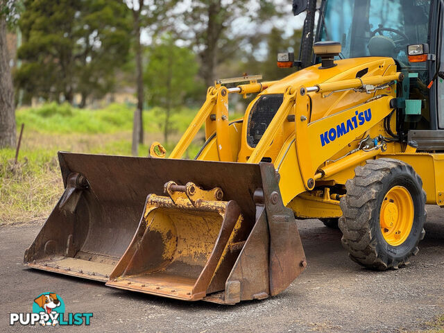 Komatsu WB97 Backhoe Loader Loader