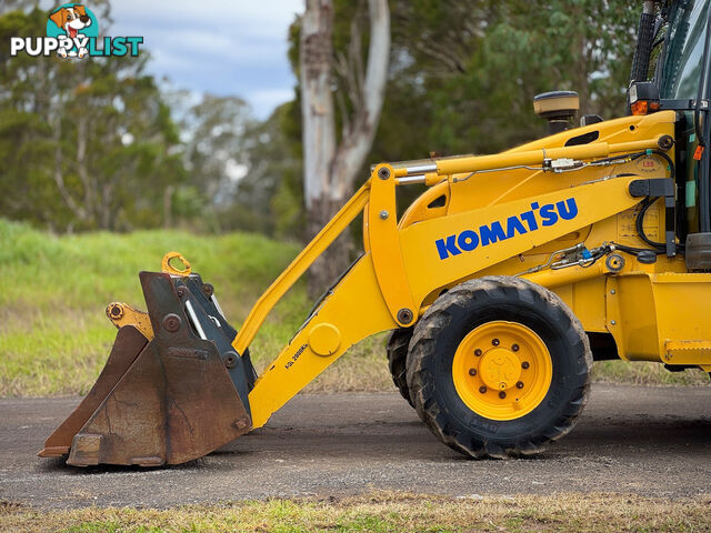 Komatsu WB97 Backhoe Loader Loader