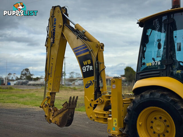 Komatsu WB97 Backhoe Loader Loader