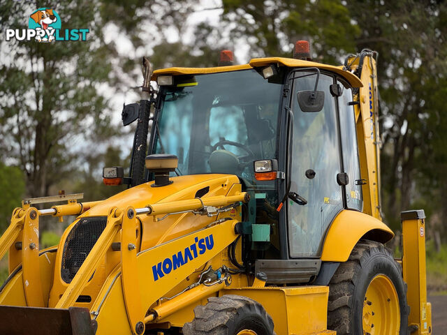 Komatsu WB97 Backhoe Loader Loader