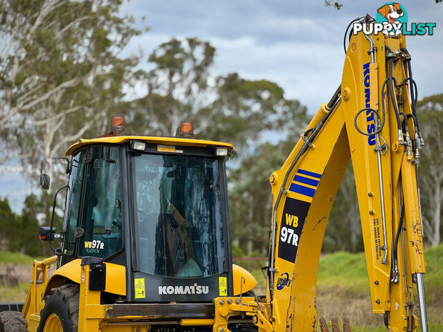 Komatsu WB97 Backhoe Loader Loader