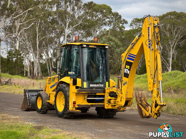 Komatsu WB97 Backhoe Loader Loader