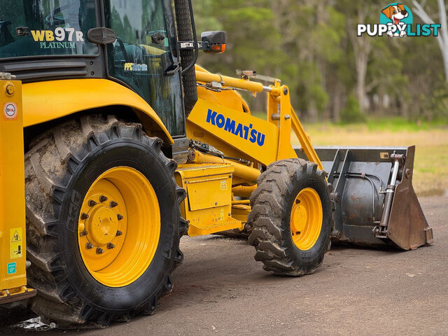 Komatsu WB97 Backhoe Loader Loader
