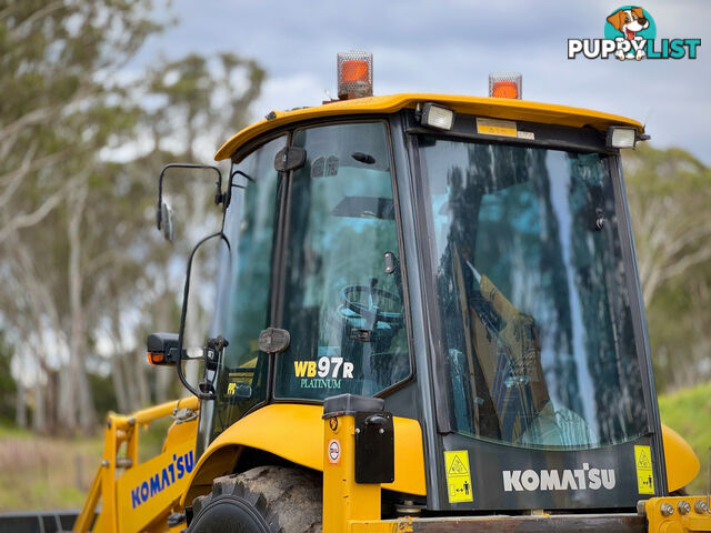 Komatsu WB97 Backhoe Loader Loader