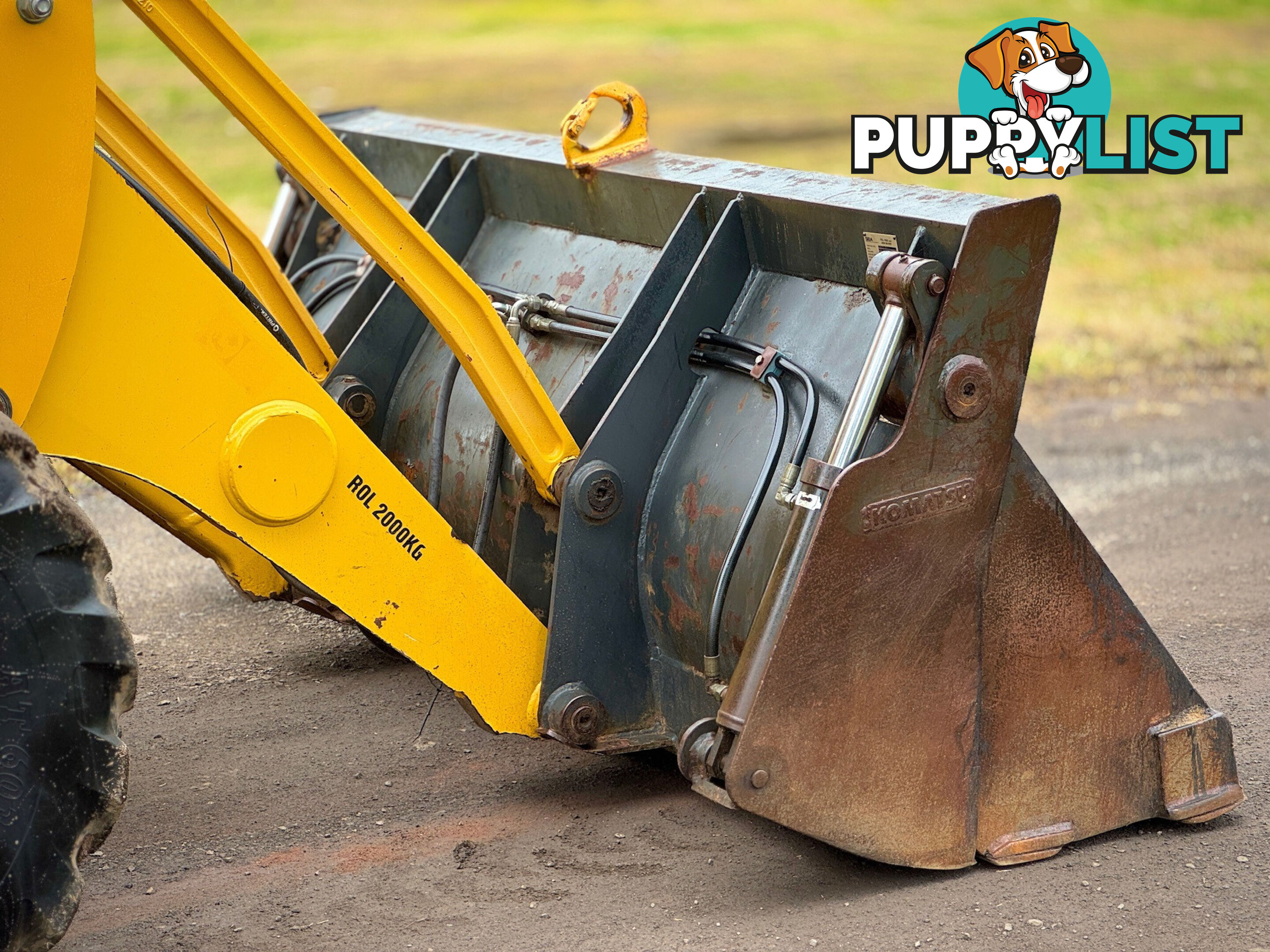 Komatsu WB97 Backhoe Loader Loader