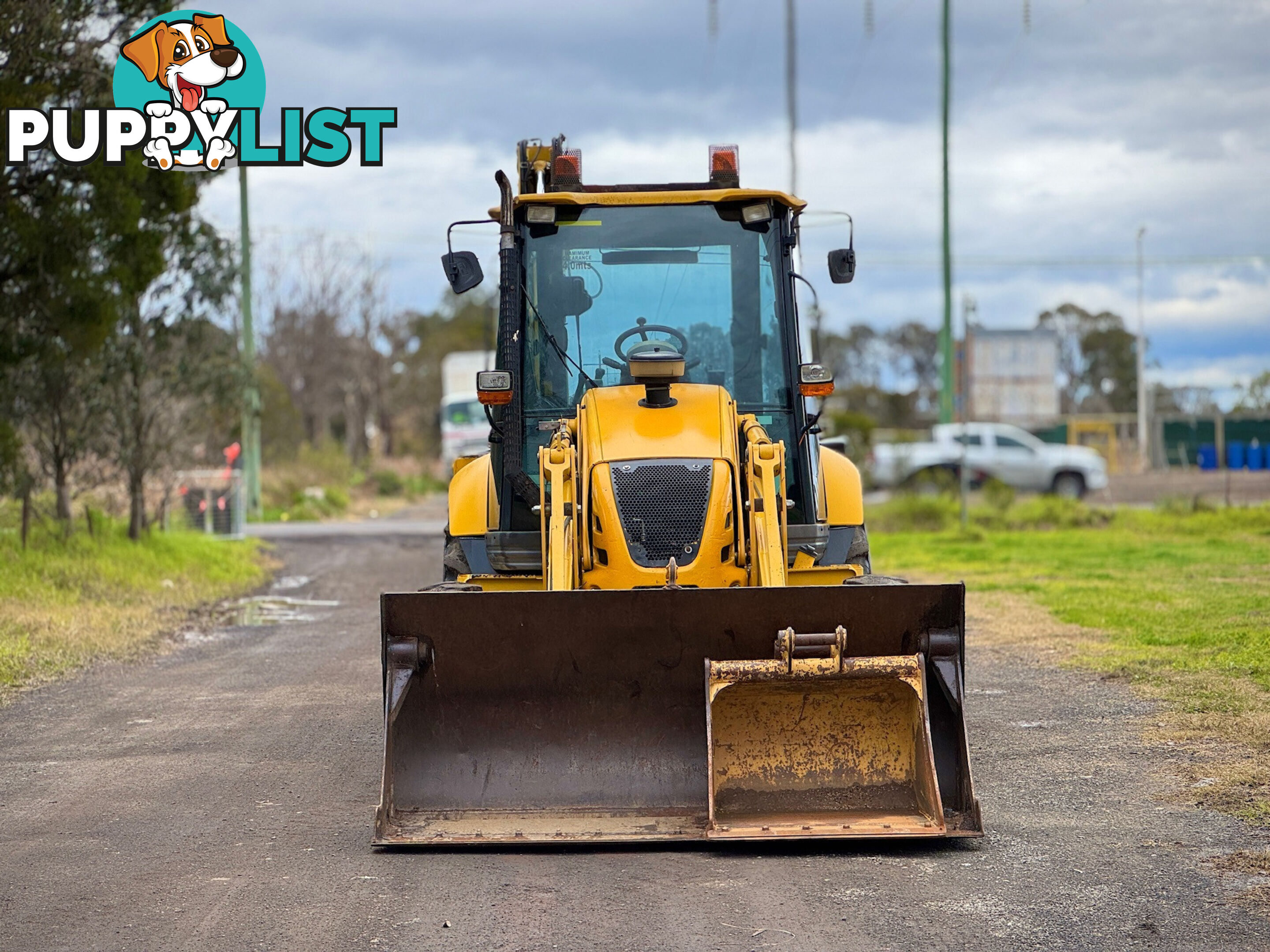 Komatsu WB97 Backhoe Loader Loader