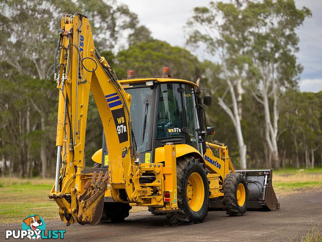 Komatsu WB97 Backhoe Loader Loader