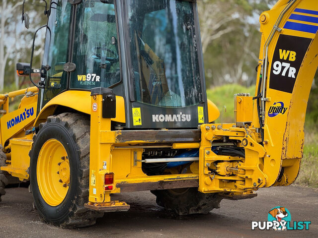 Komatsu WB97 Backhoe Loader Loader