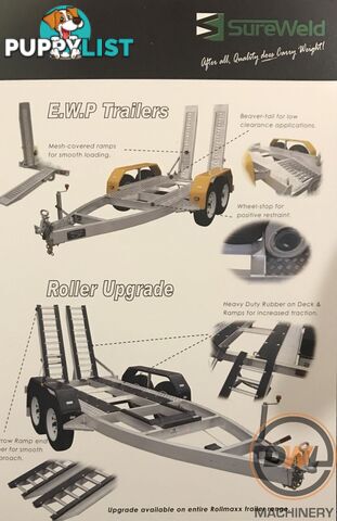 Sureweld Tag Tag/Plant(with ramps) Trailer