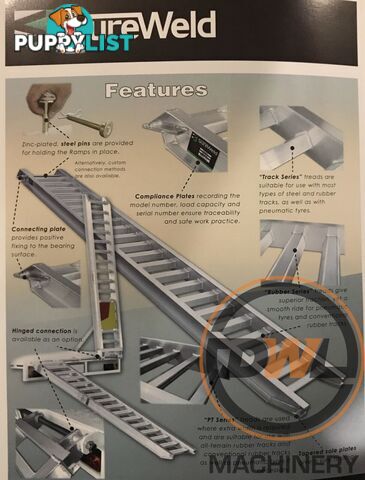 SUREWELD ALUMINIUM LOADING RAMP Loading Ramp Attachments