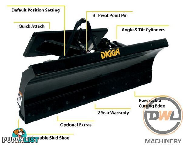 DIGGA DOZER BLADE Blade Attachments