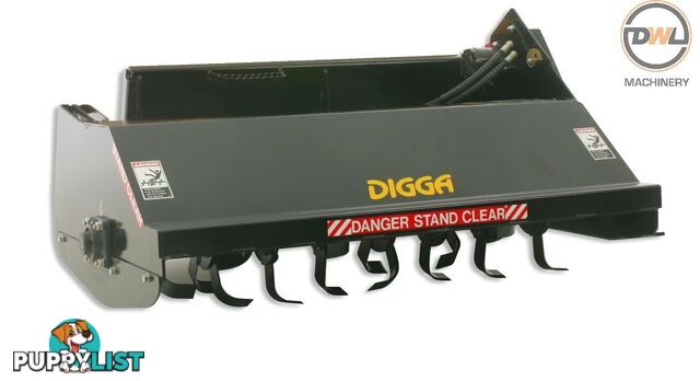 DIGGA ROTARY TILLER HOE AERATOR SCARIFIER Tiller Attachments