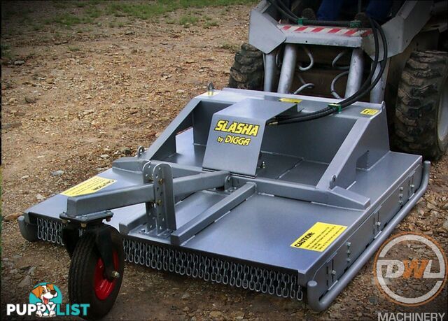 DIGGA SLASHER SUIT SKID STEER EXCAVATOR TRACTOR Slasher/Mower Attachments