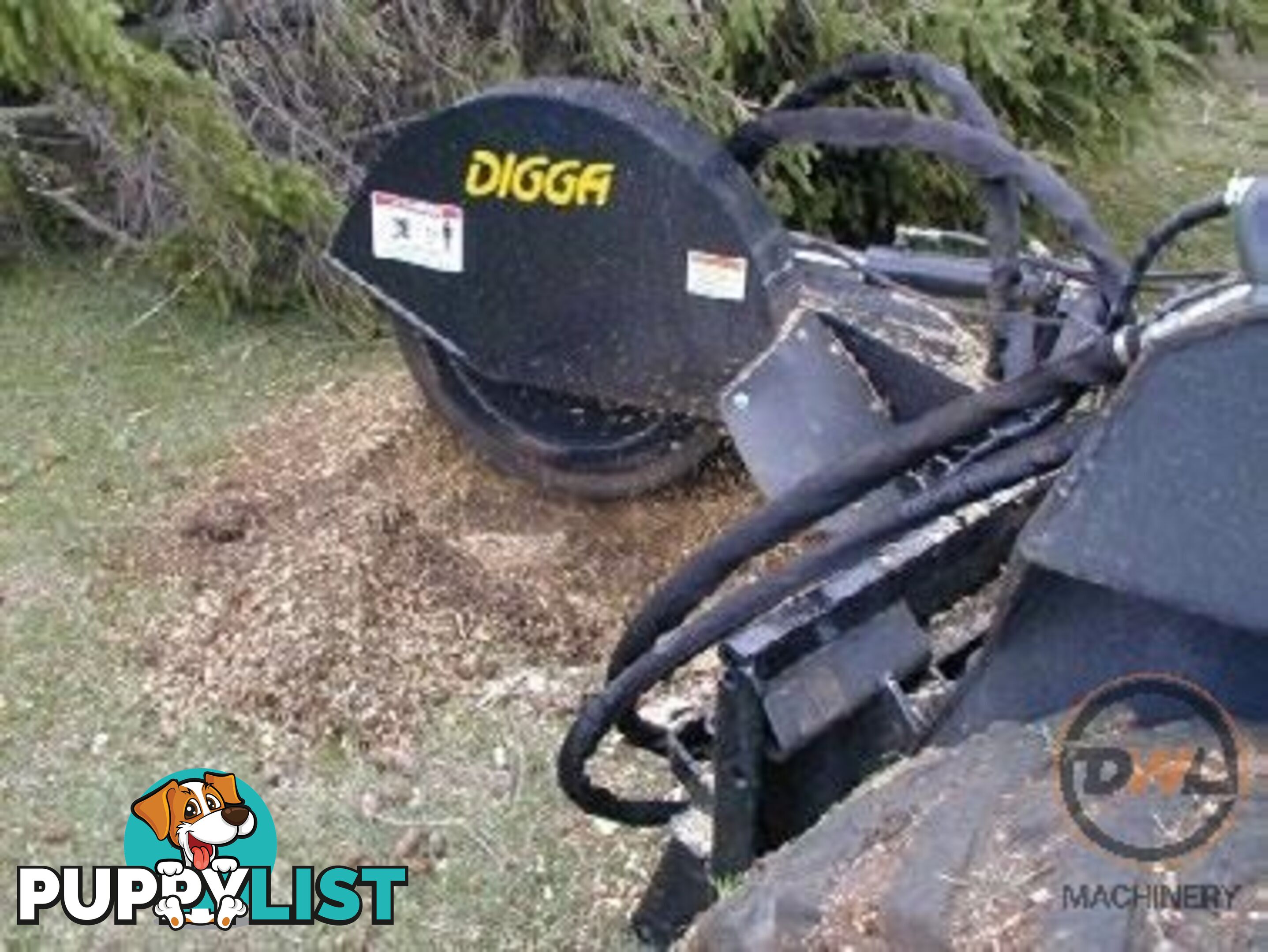 DIGGA STUMP GRINDER SKID STEER Stump Grinder Attachments