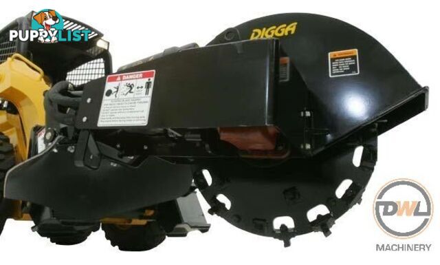 DIGGA STUMP GRINDER SKID STEER Stump Grinder Attachments