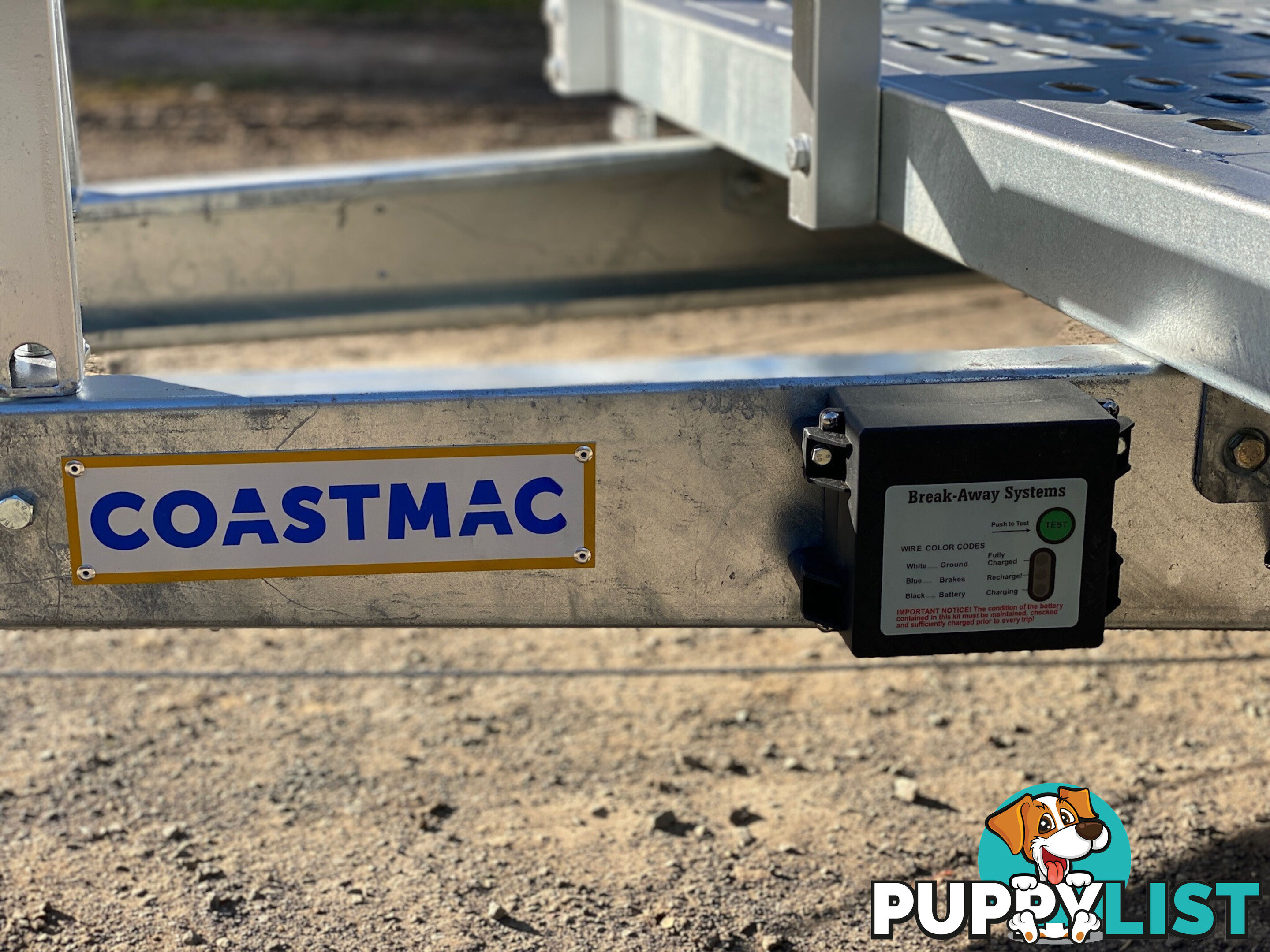 Coastmac Tag Tag/Plant(with ramps) Trailer