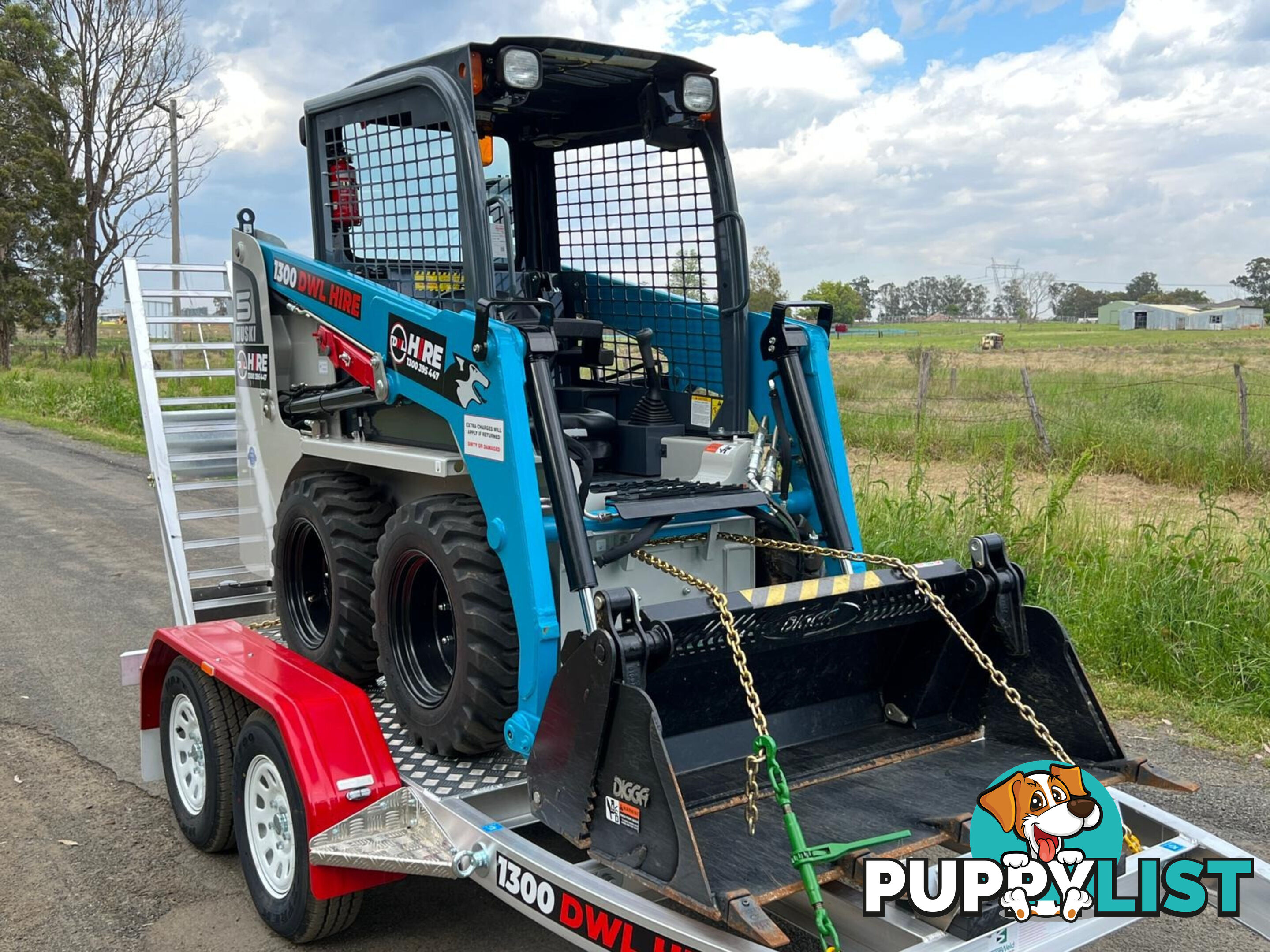 Toyota 5-SDK5 Huski Skid Steer Loader