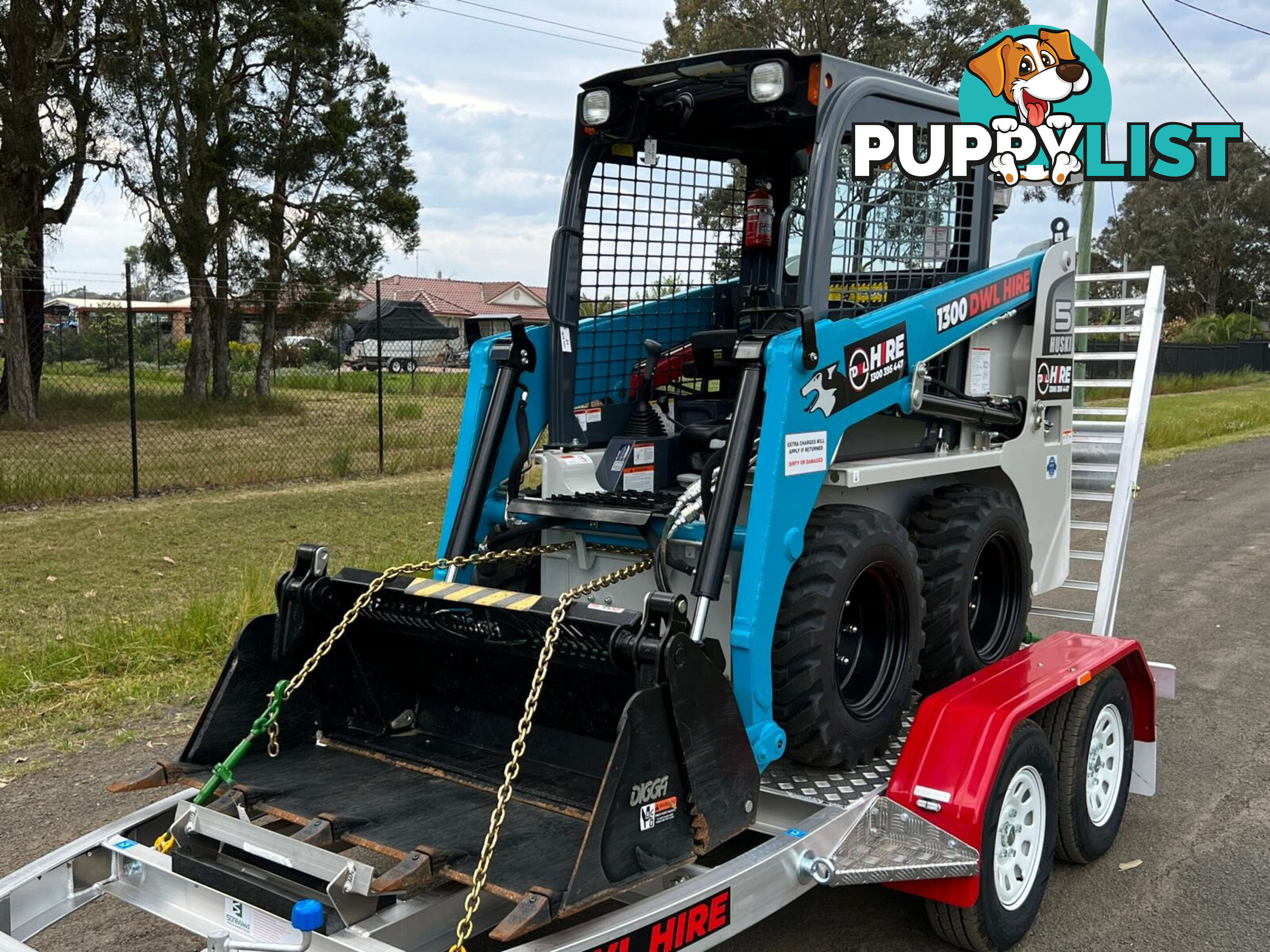 Toyota 5-SDK5 Huski Skid Steer Loader