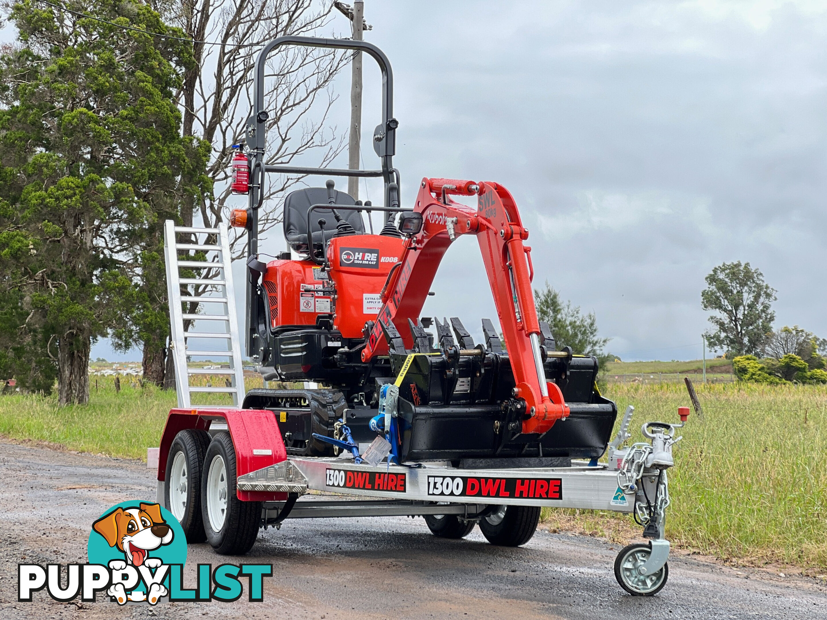 Kubota K008 Tracked-Excav Excavator