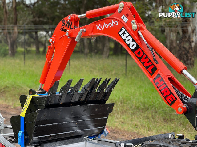 Kubota K008 Tracked-Excav Excavator