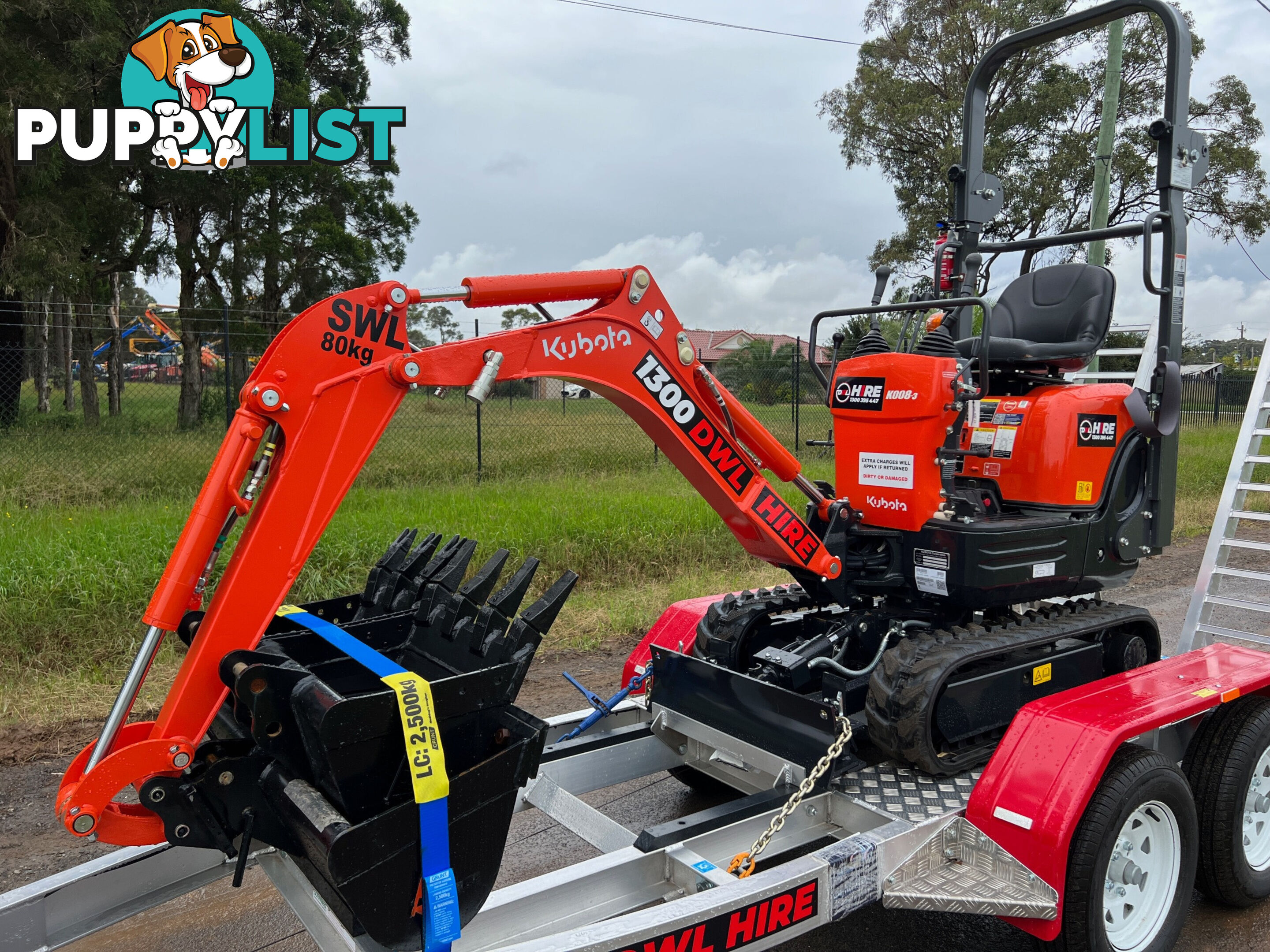 Kubota K008 Tracked-Excav Excavator